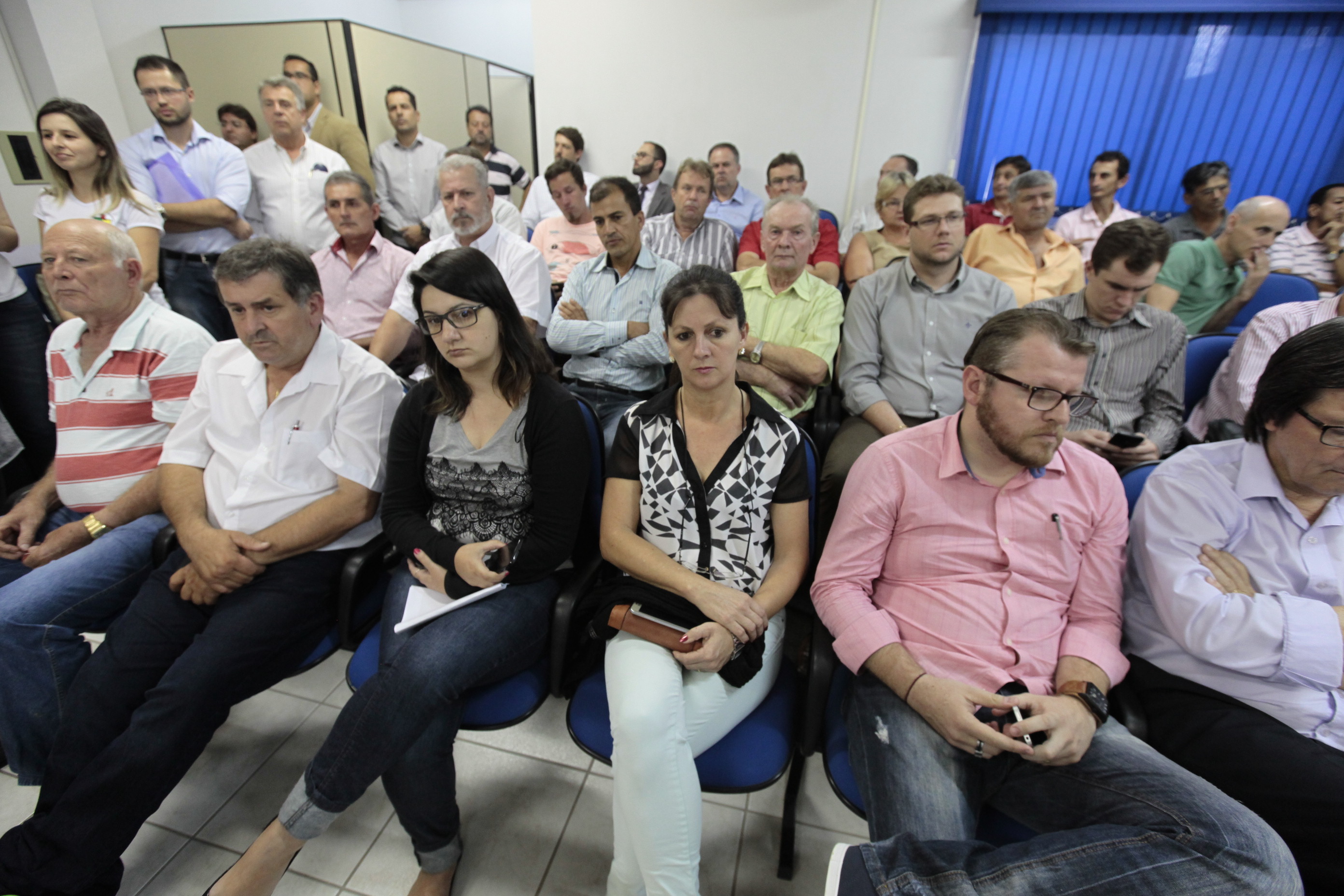 Audiência Pública para tratar a péssima situação da Rodovia SC-407 que liga os municípios de Biguaçu e Antônio Carlos.Foto: Miriam Zomer/Agência AL