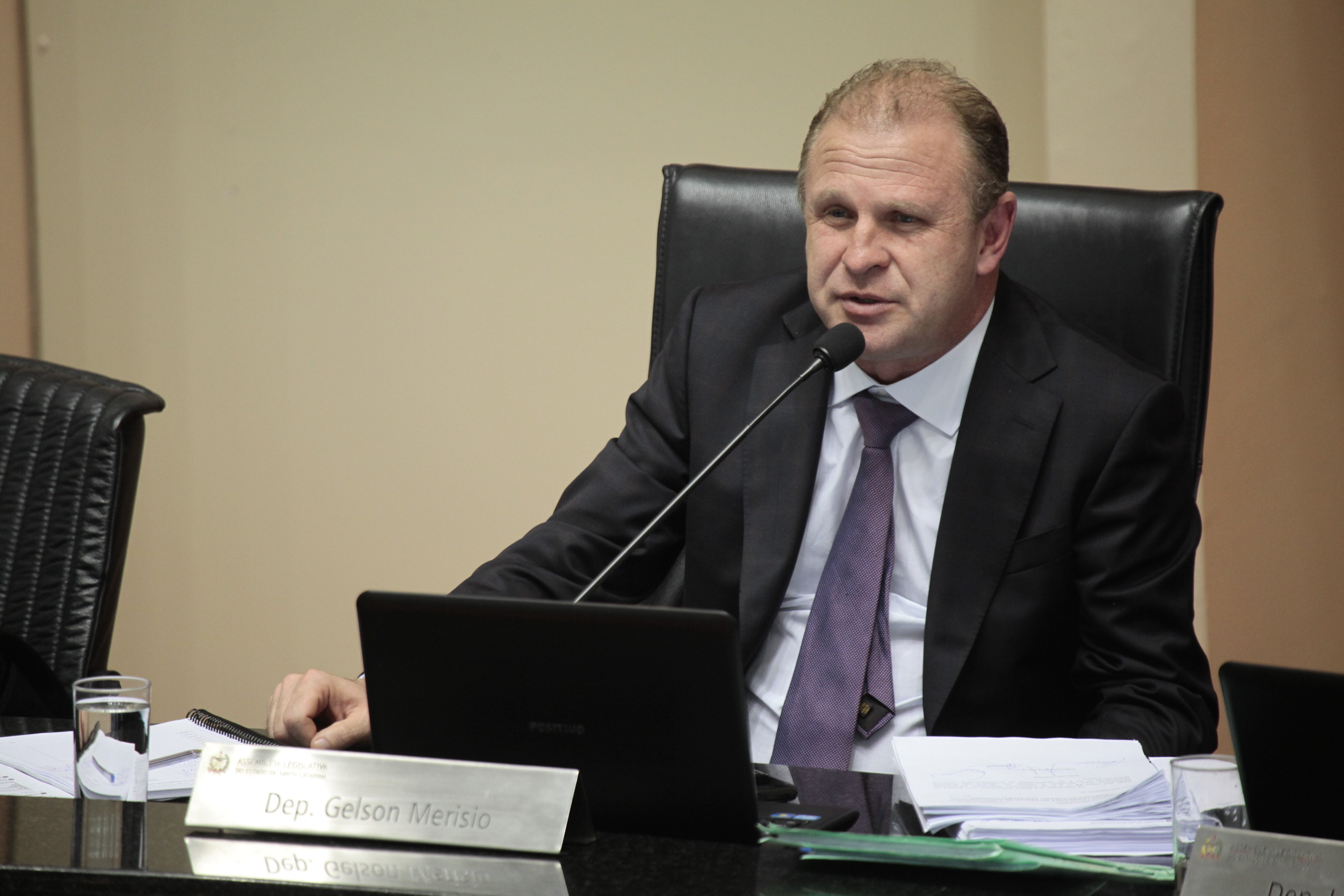 Sessão Ordinária. Deputado Gelson Merisio (PSD) - Foto: Miriam Zomer/Agência AL