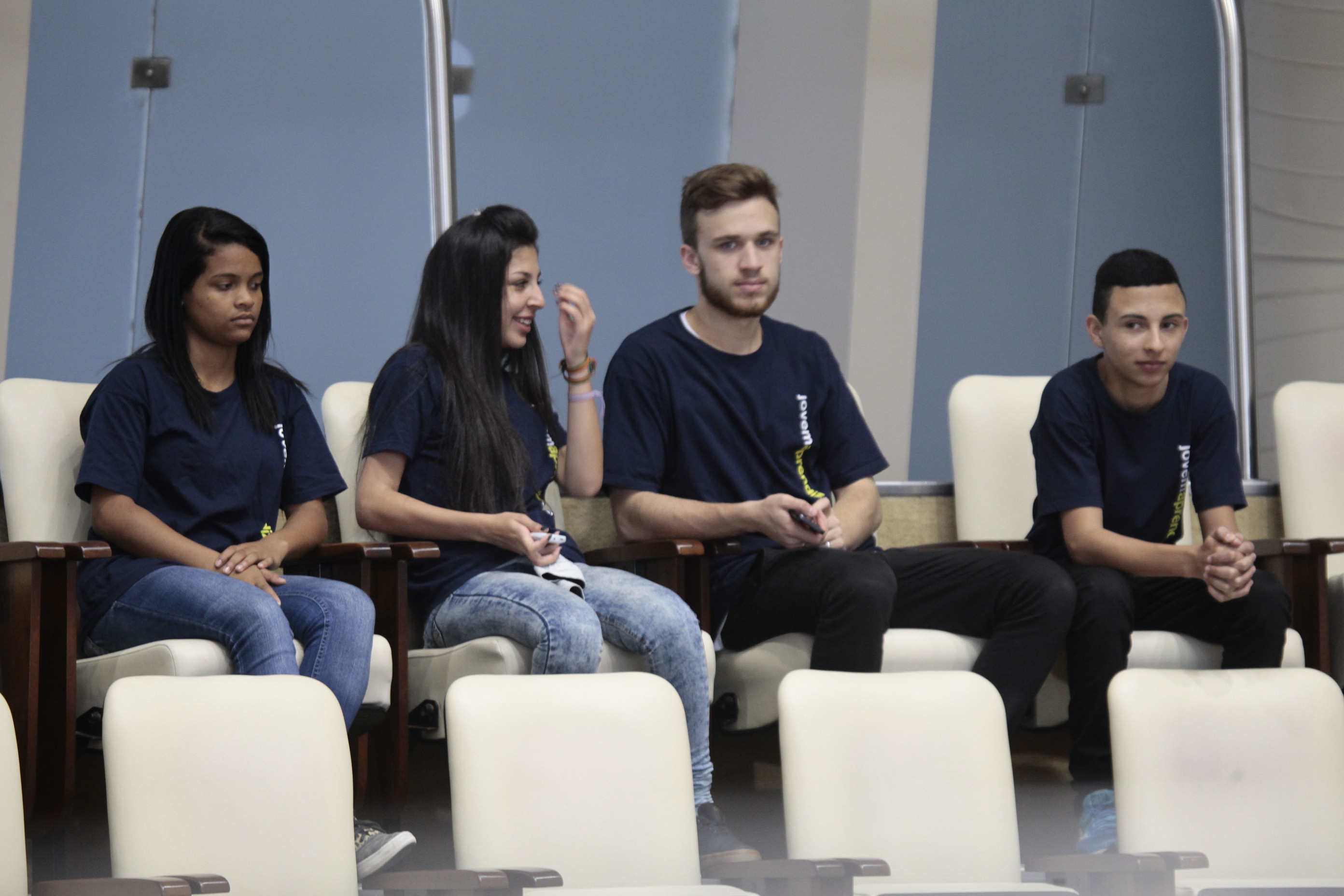 Sessão Ordinária. Alunos do Senac - Programa Jovem Aprendiz. Foto: Miriam Zomer/Agência AL
