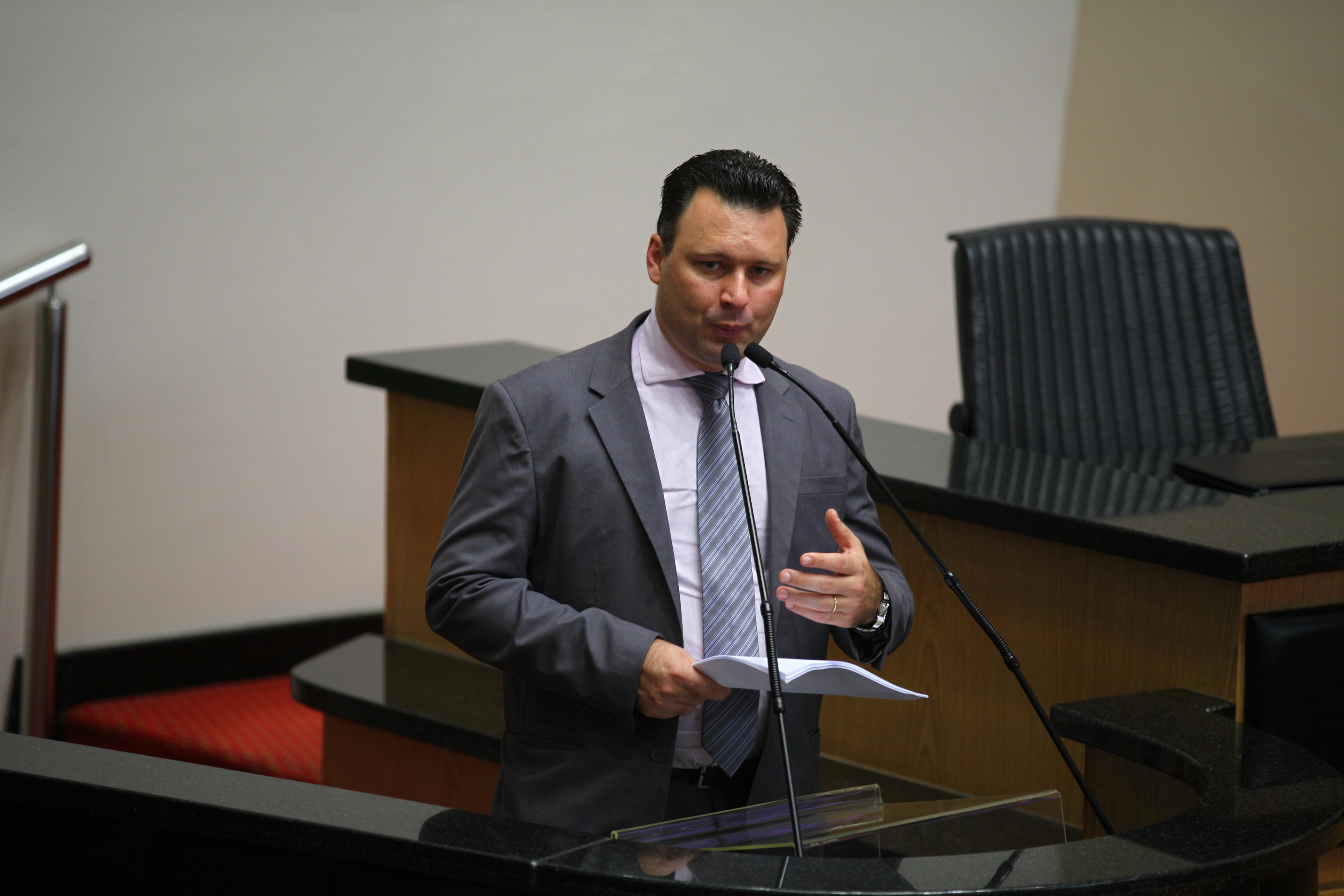 Sessão Ordinária.  - Deputado Julio César Ronconi (PSB) - Foto: Solon Soares/Agência AL