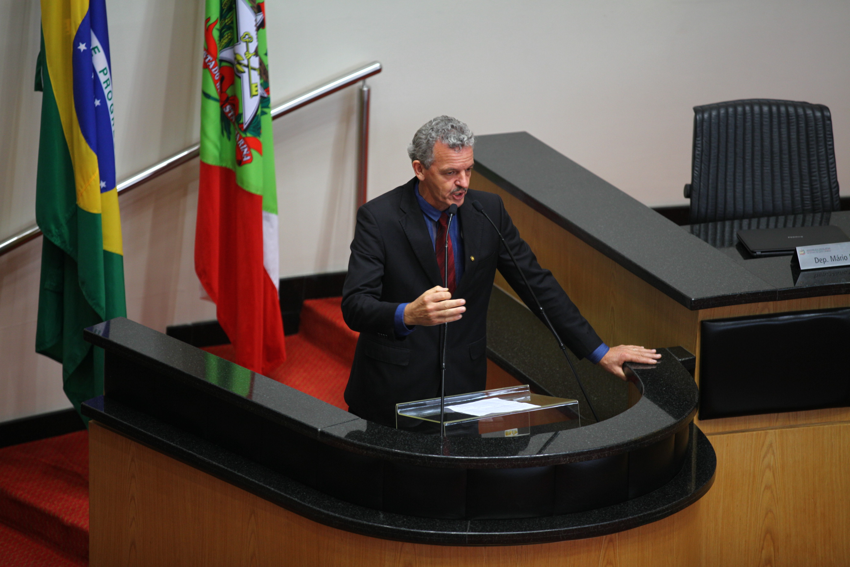 Sessão Ordinária. Deputado Dirceu Dresch (PT) - Foto: Solon Soares/Agência AL