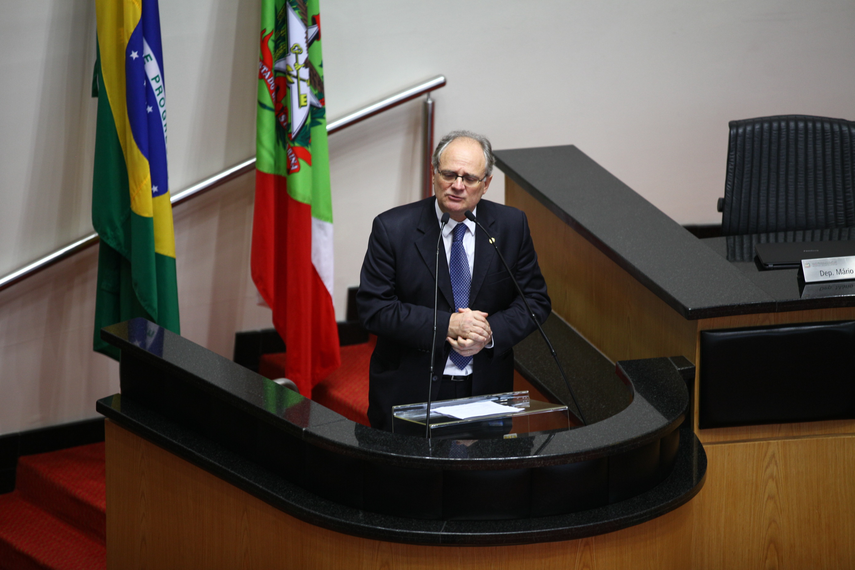 Sessão Ordinária. Deputado Vicente Caropreso (PSDB) - Foto: Solon Soares/Agência AL