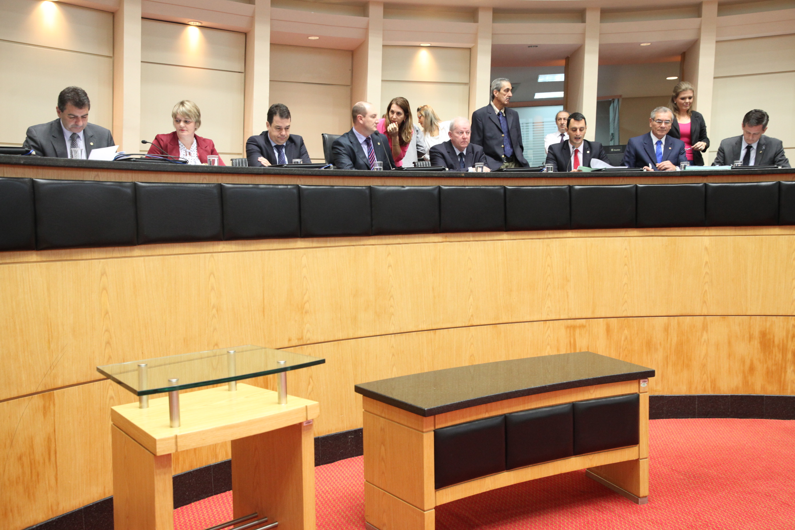 Reunião da Comissão de Constituição e Justiça. Foto: Fábio Queiroz / Agência AL