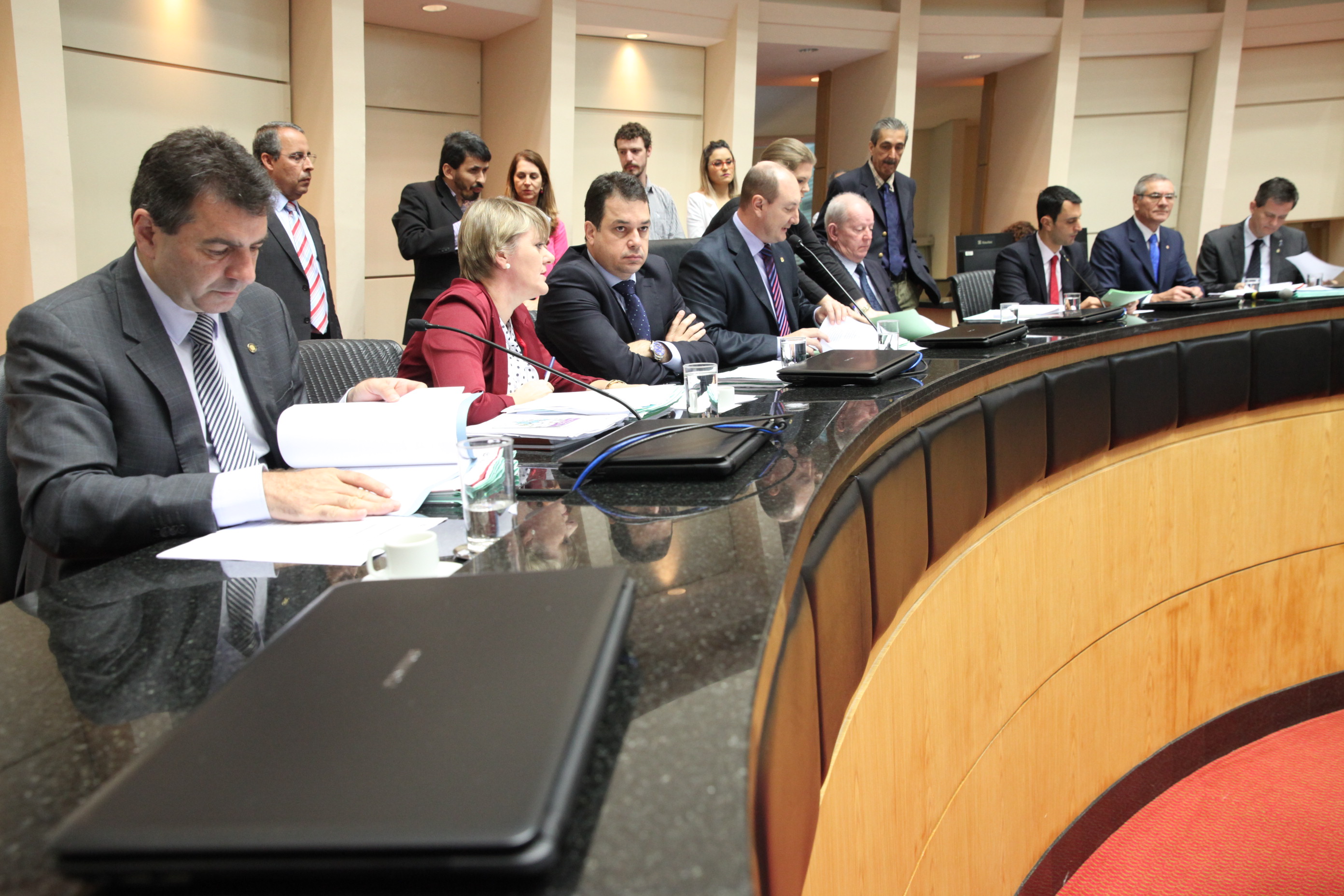 Reunião da Comissão de Constituição e Justiça. Foto: Fábio Queiroz / Agência AL