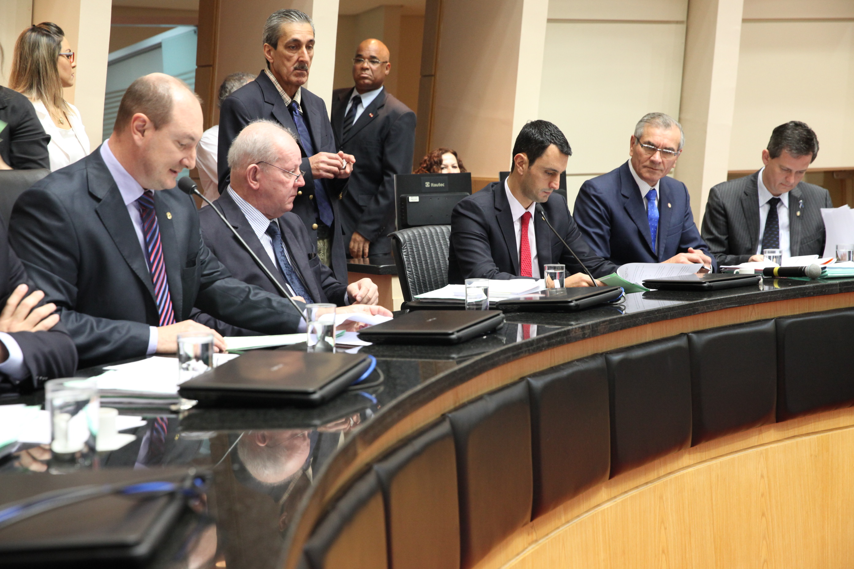 Reunião da Comissão de Constituição e Justiça. Foto: Fábio Queiroz / Agência AL