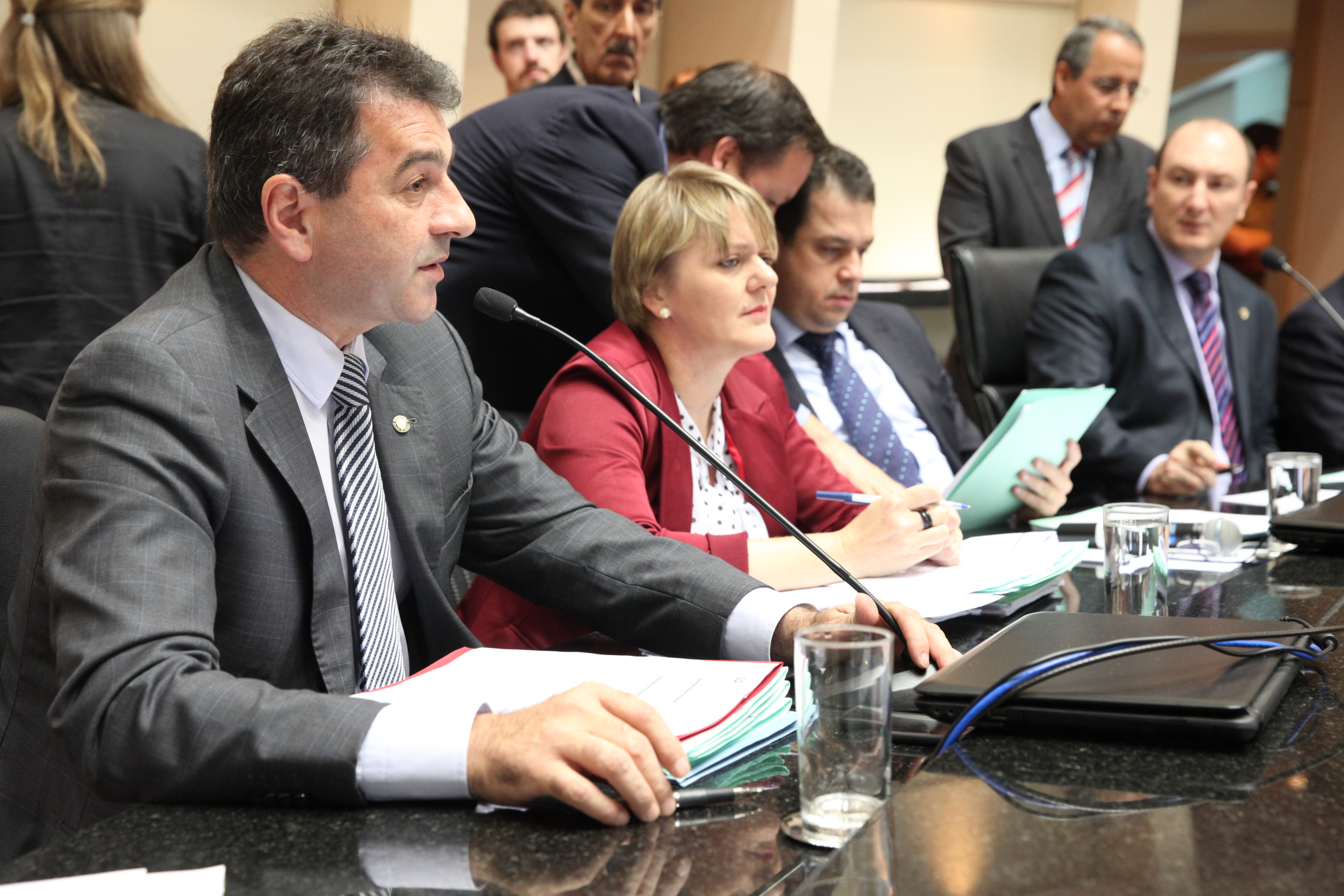 Reunião da Comissão de Constituição e Justiça. Foto: Fábio Queiroz / Agência AL