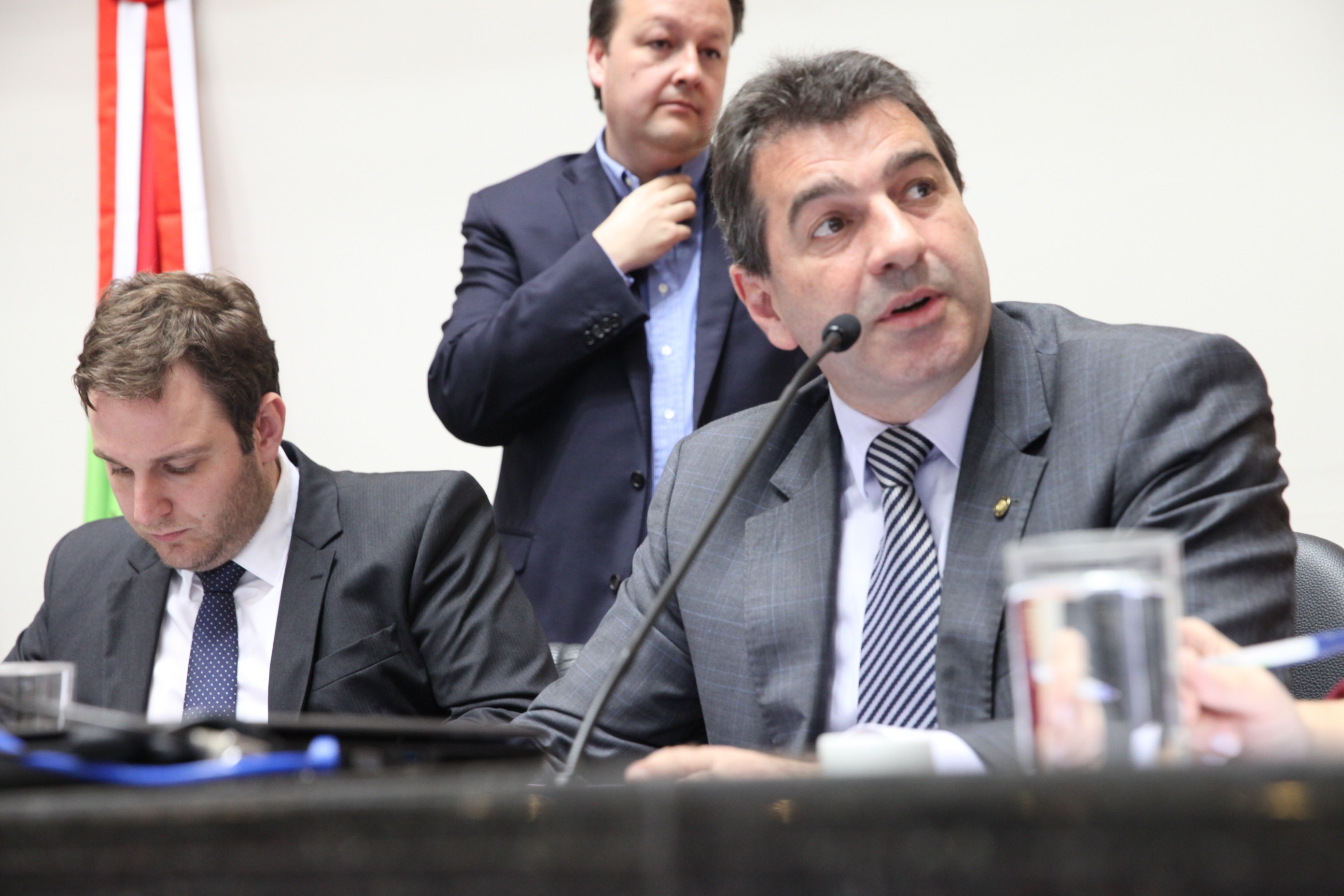 Reunião da Comissão de Constituição e Justiça. Foto: Fábio Queiroz / Agência AL