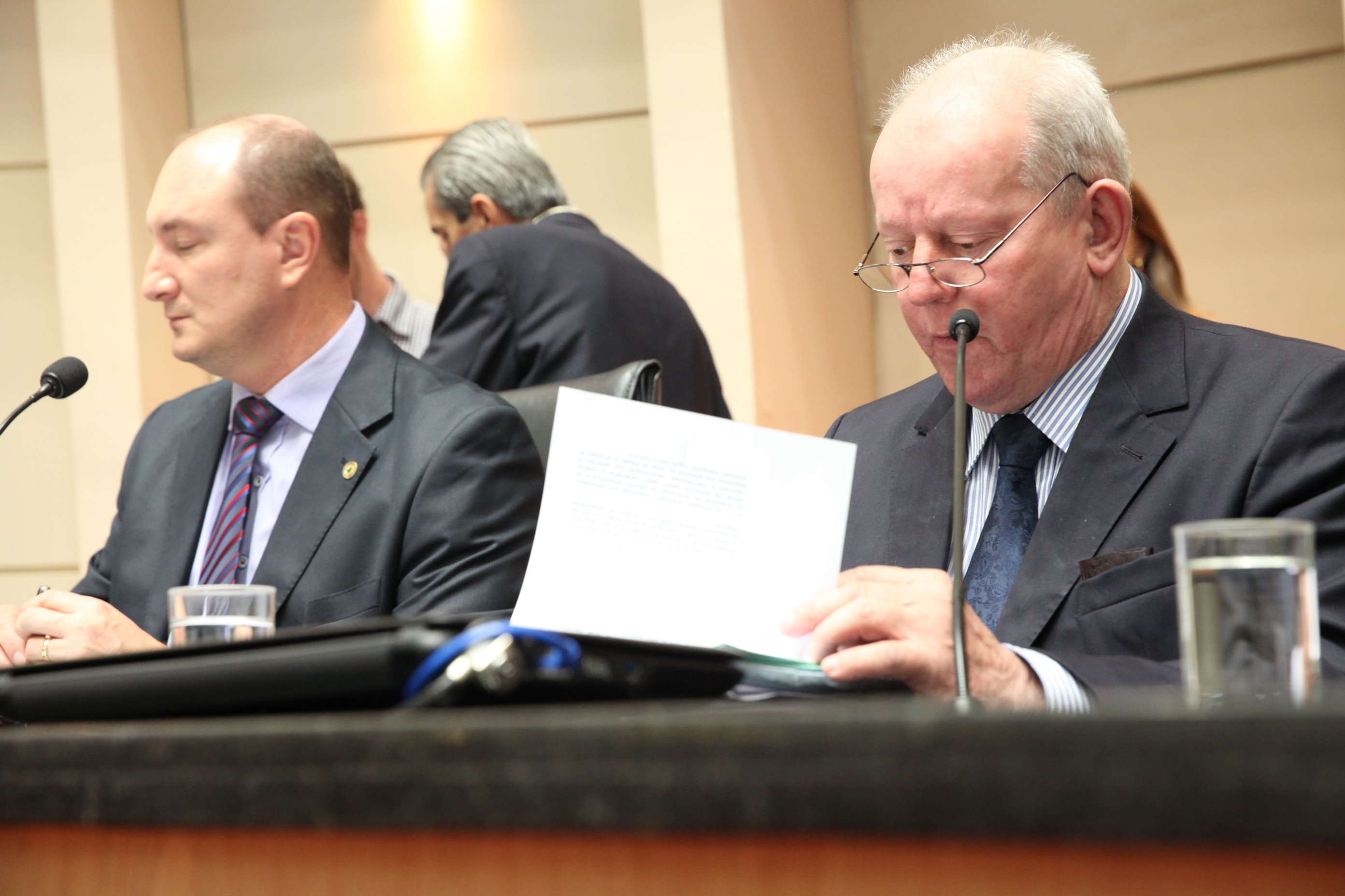 Reunião da Comissão de Constituição e Justiça. Foto: Fábio Queiroz / Agência AL