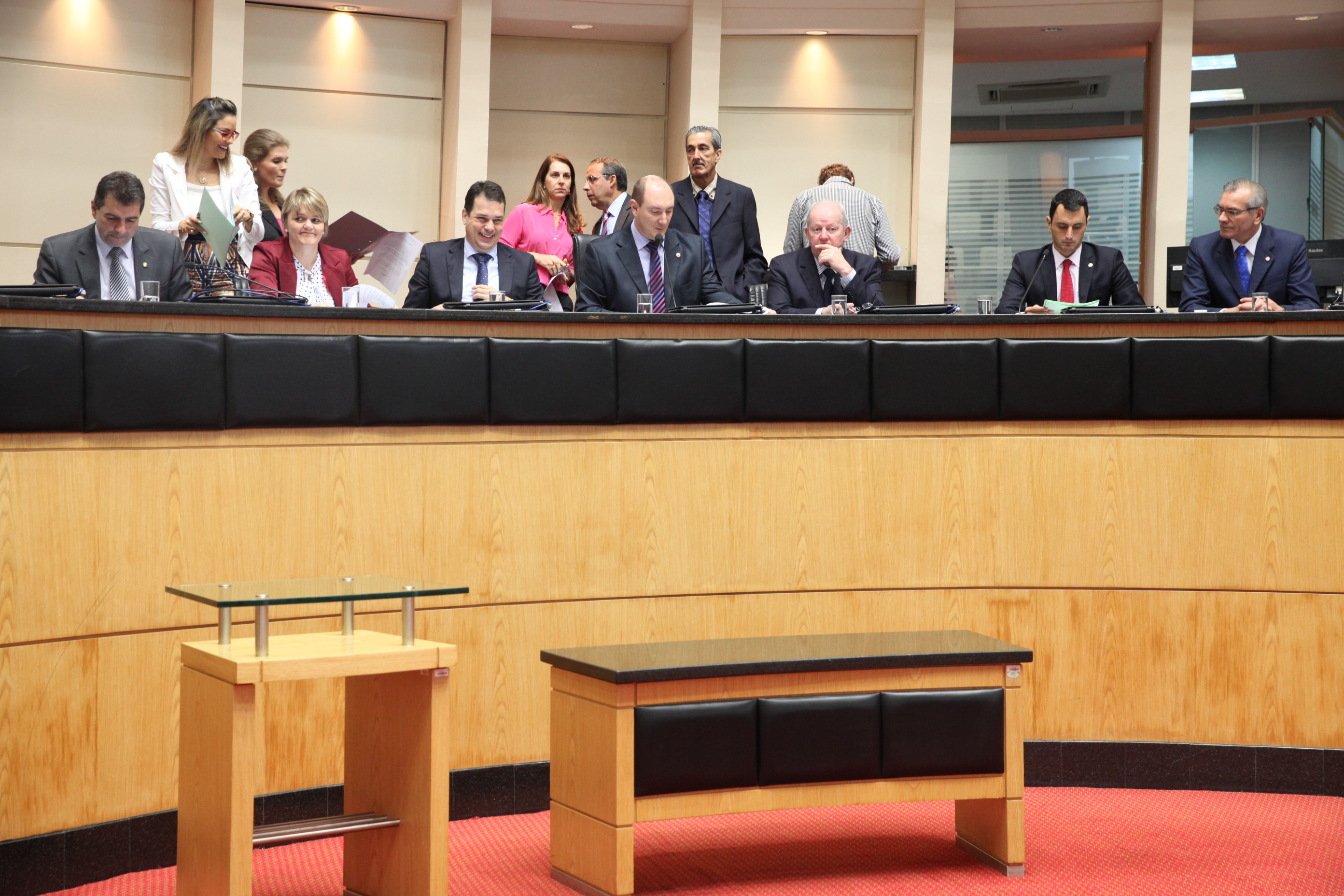 Reunião da Comissão de Constituição e Justiça. Foto: Fábio Queiroz / Agência AL