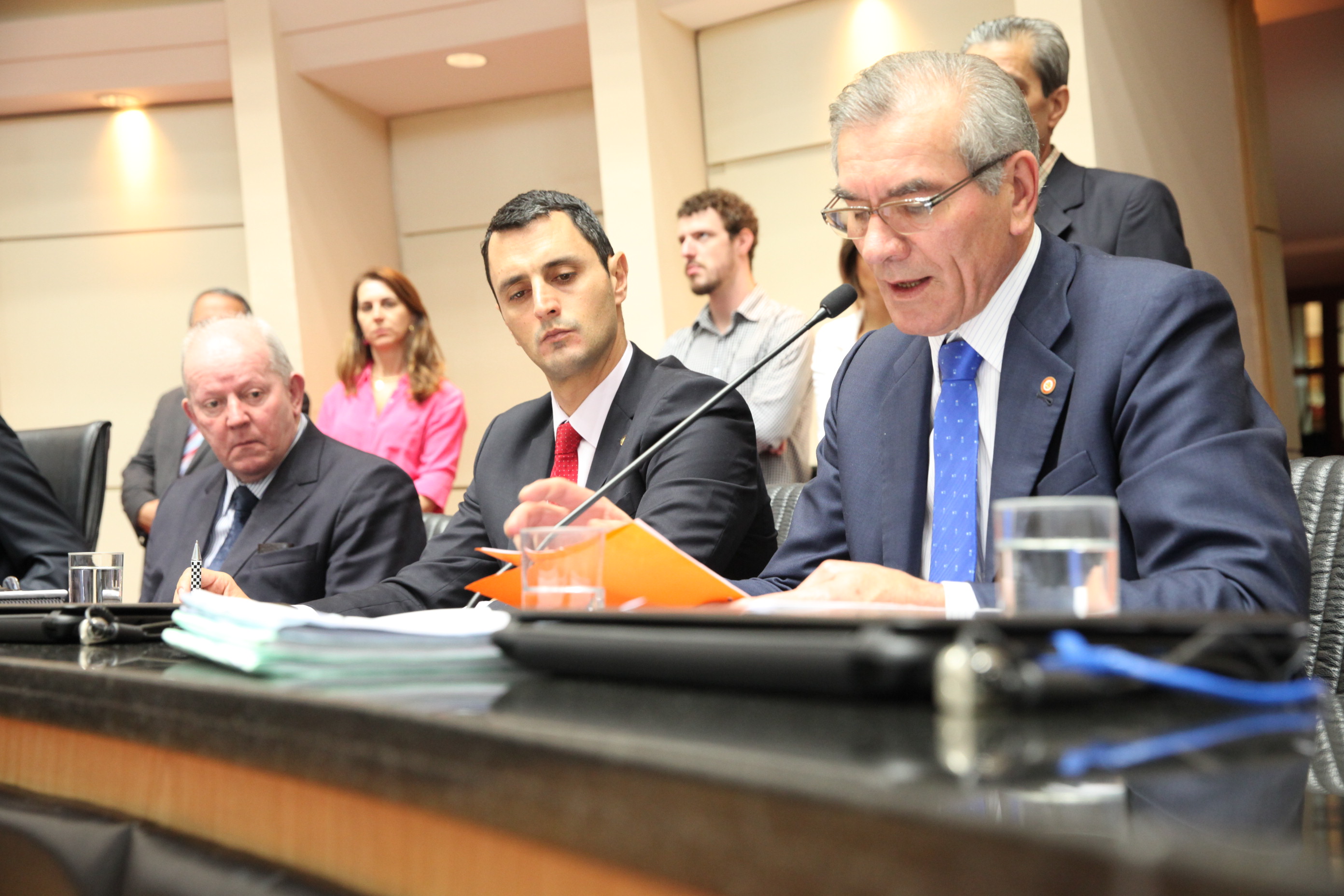 Reunião da Comissão de Constituição e Justiça. Foto: Fábio Queiroz / Agência AL