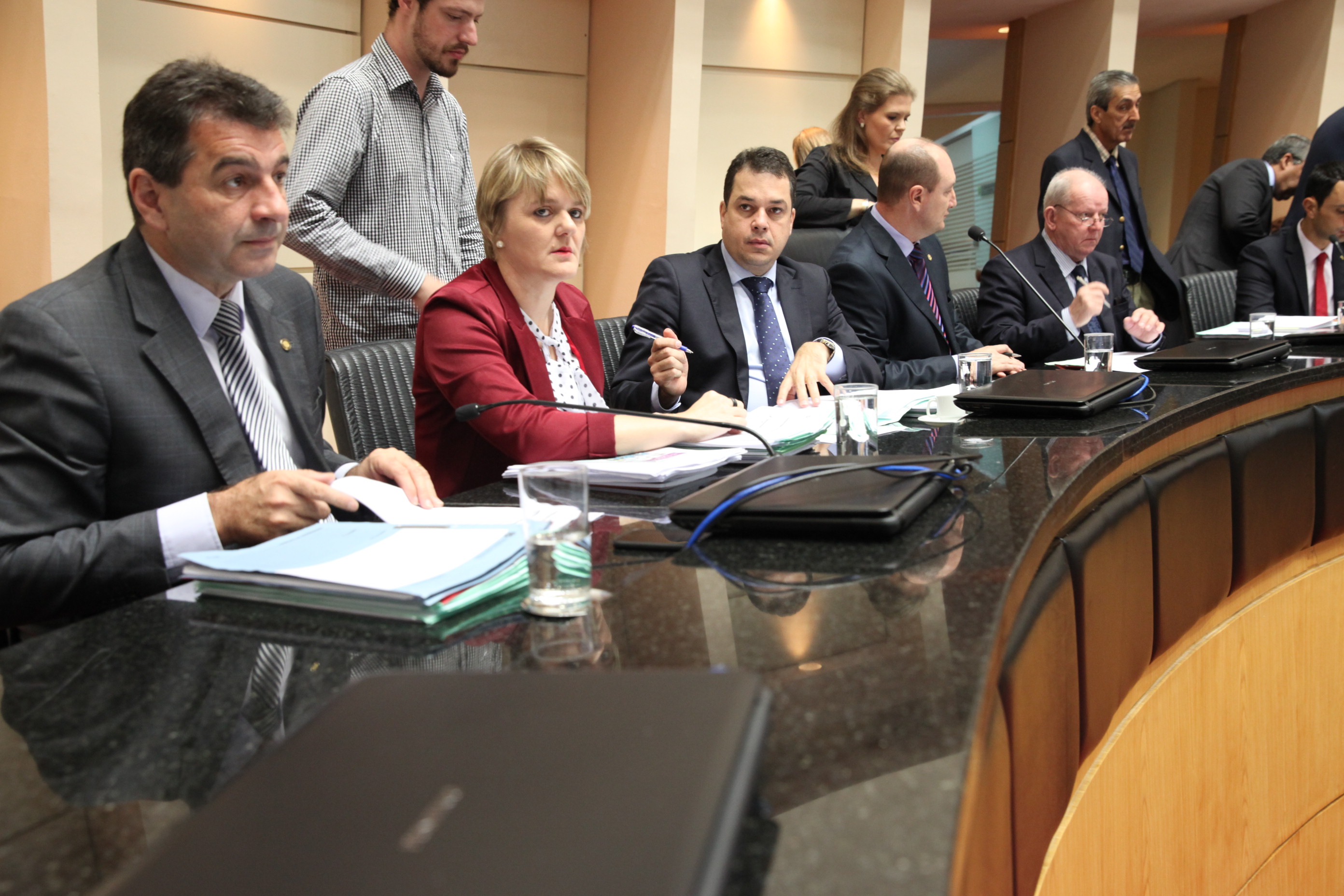 Reunião da Comissão de Constituição e Justiça. Foto: Fábio Queiroz / Agência AL