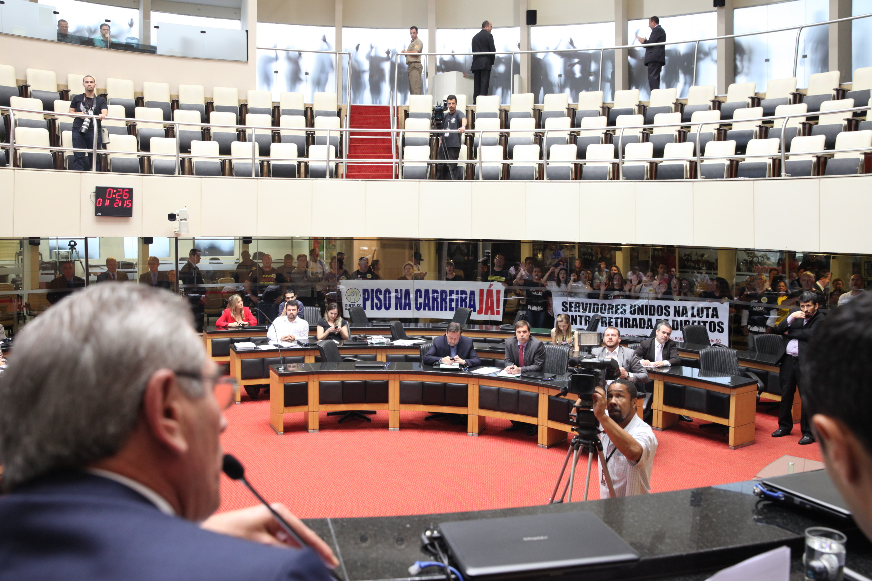 Reunião da Comissão de Constituição e Justiça. Foto: Fábio Queiroz / Agência AL