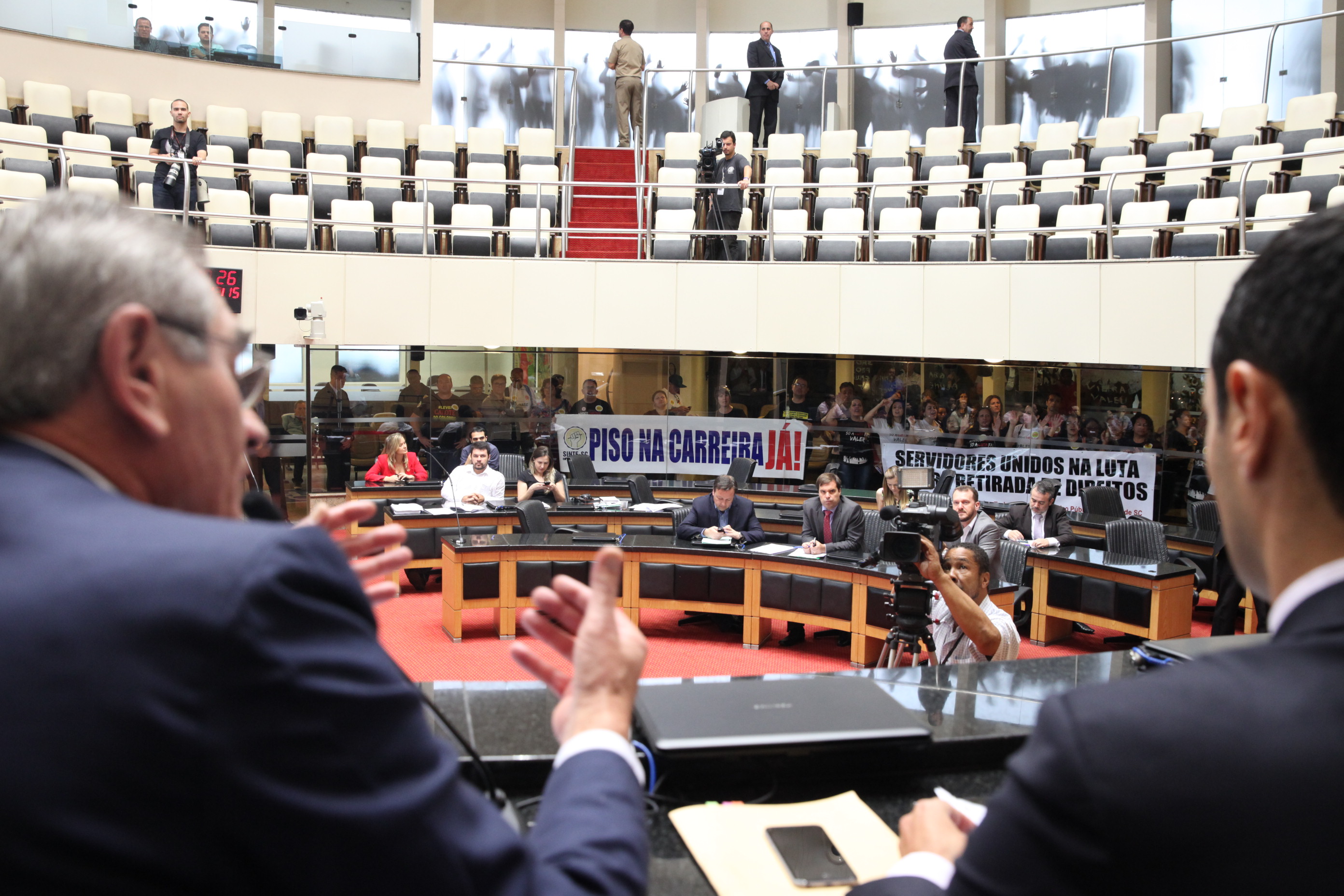 Reunião da Comissão de Constituição e Justiça. Foto: Fábio Queiroz / Agência AL