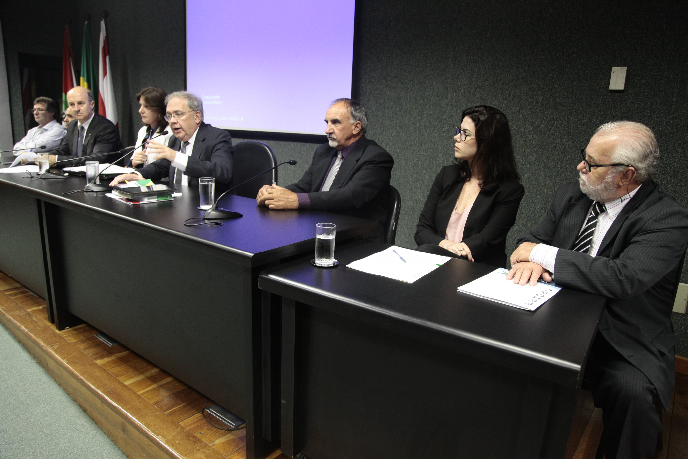 Debate sobre o Financiamento da Saúde Pública - PEC 01/2015. Foto: Miriam Zomer/Agência AL