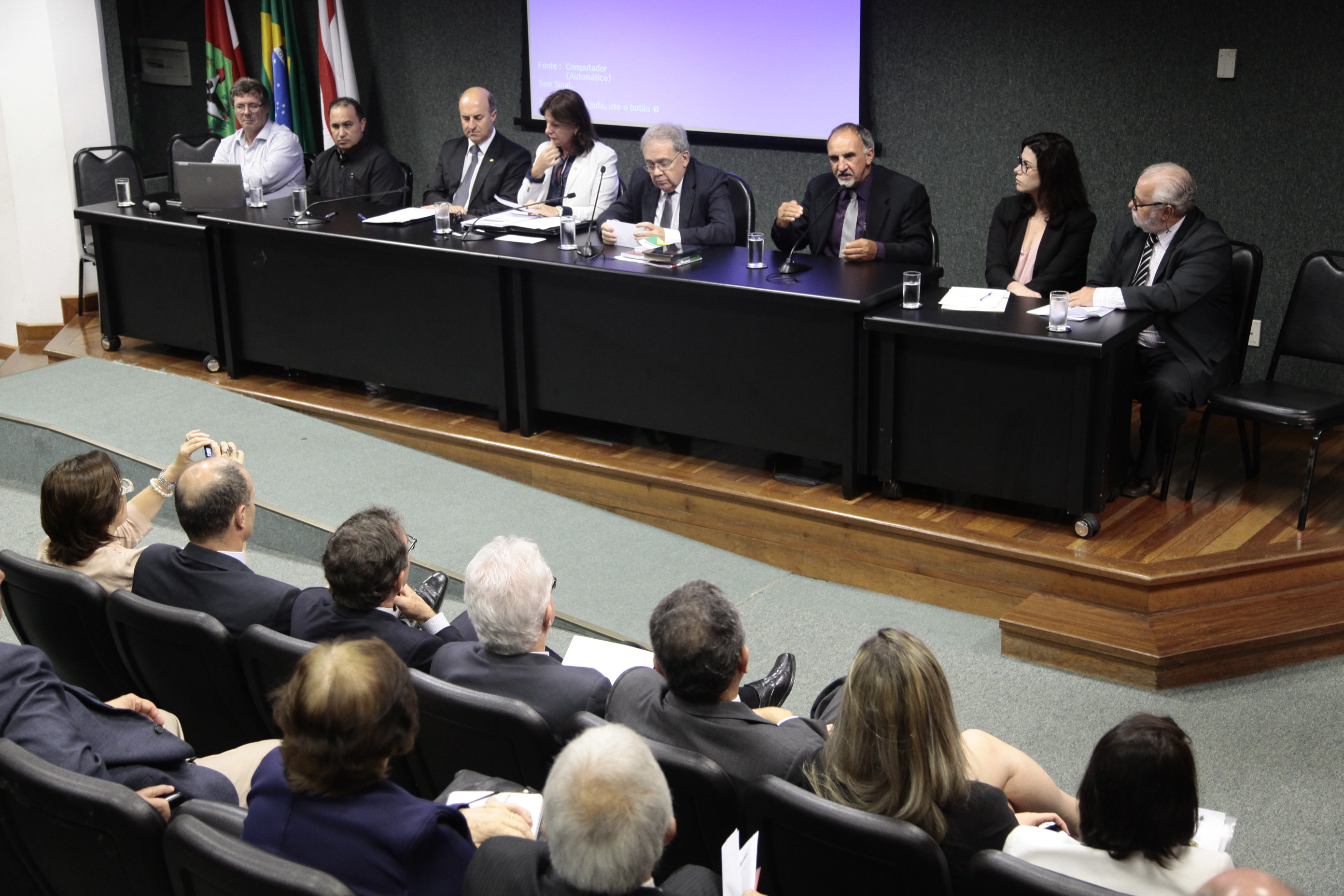 Debate sobre o Financiamento da Saúde Pública - PEC 01/2015. Foto: Miriam Zomer/Agência AL