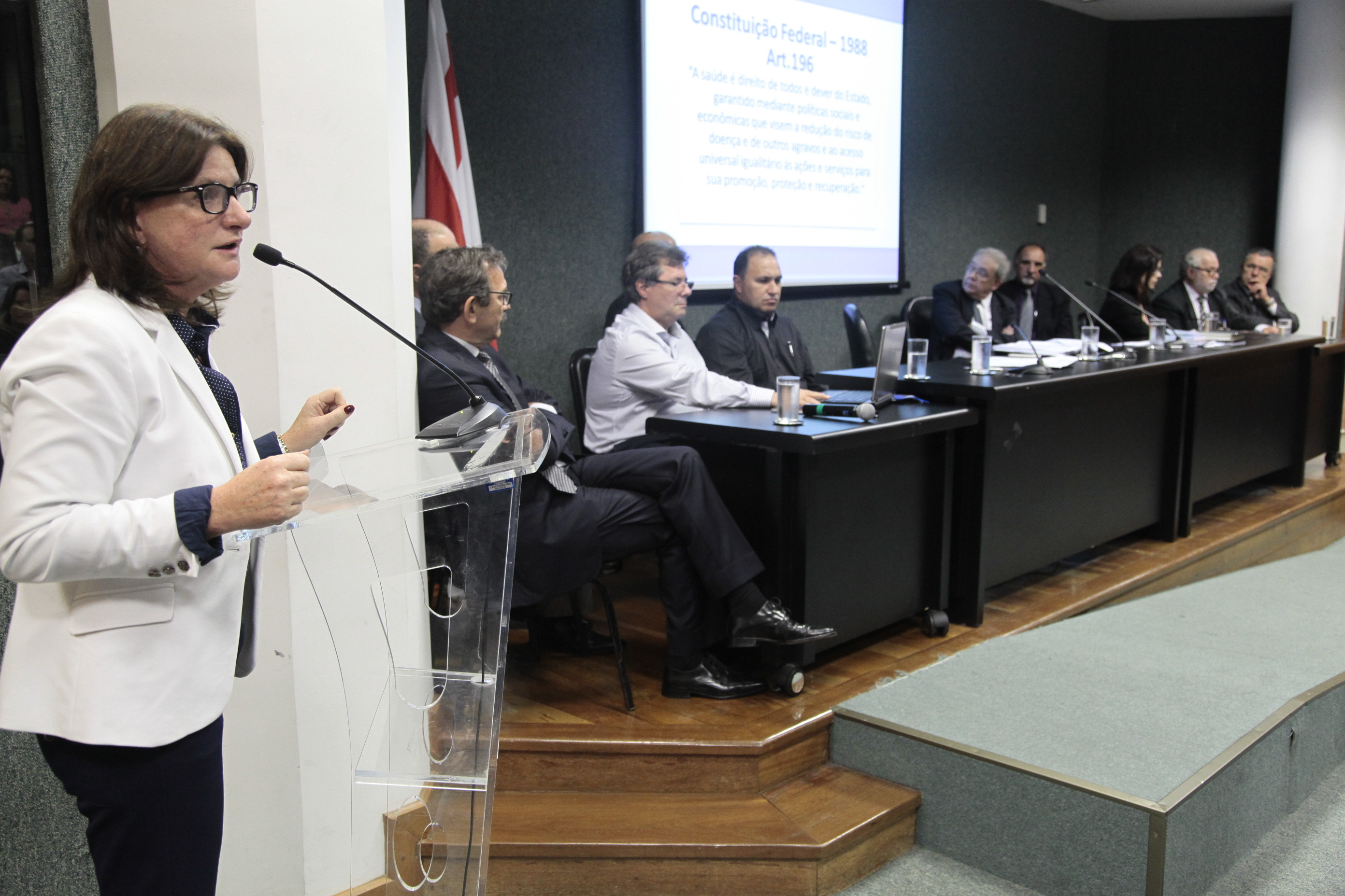 Debate sobre o Financiamento da Saúde Pública - PEC 01/2015. Foto: Miriam Zomer/Agência AL