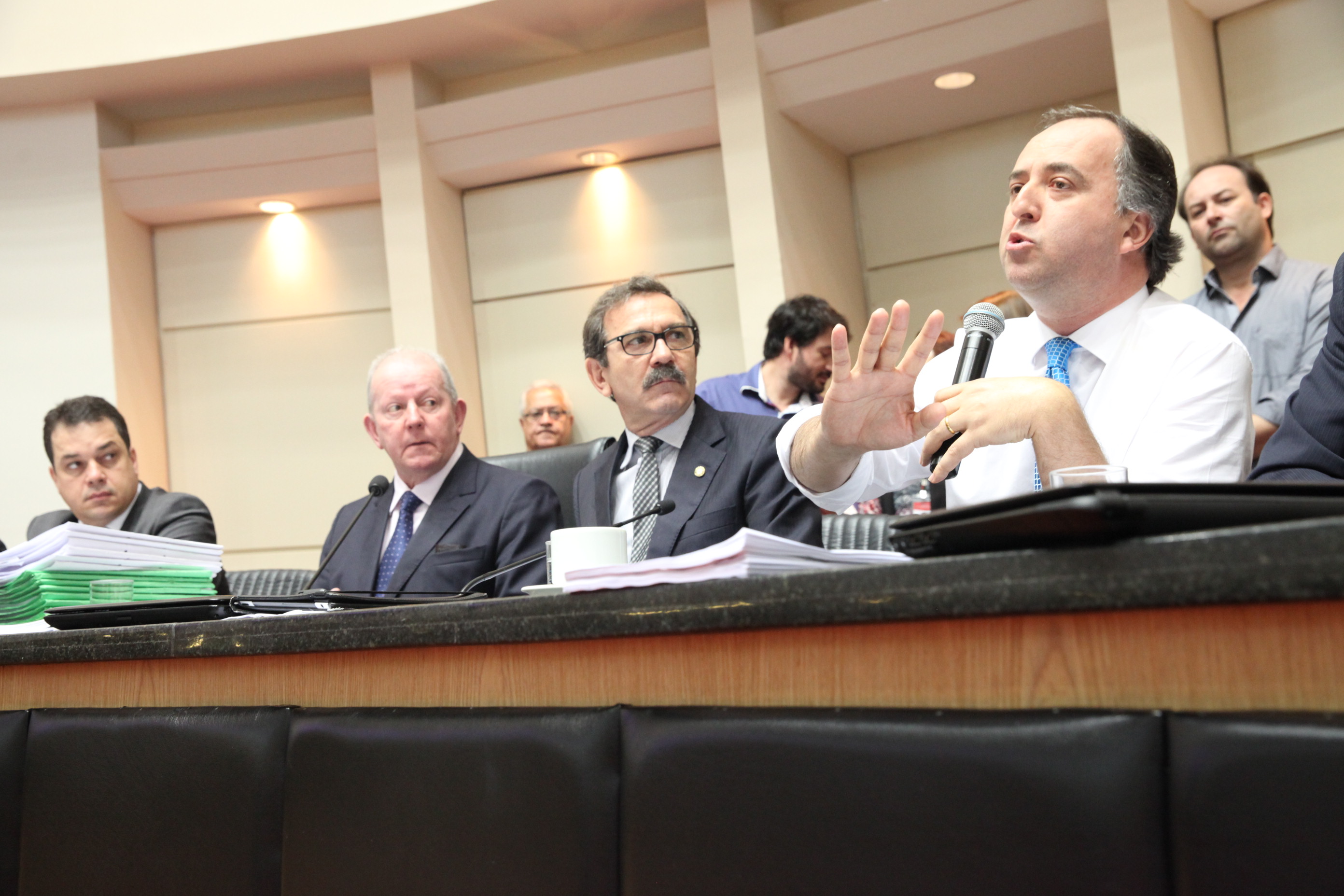 Reunião Conjunta das Comissões de Finanças e Trabalho. Foto: Fábio Queiroz / Agência AL