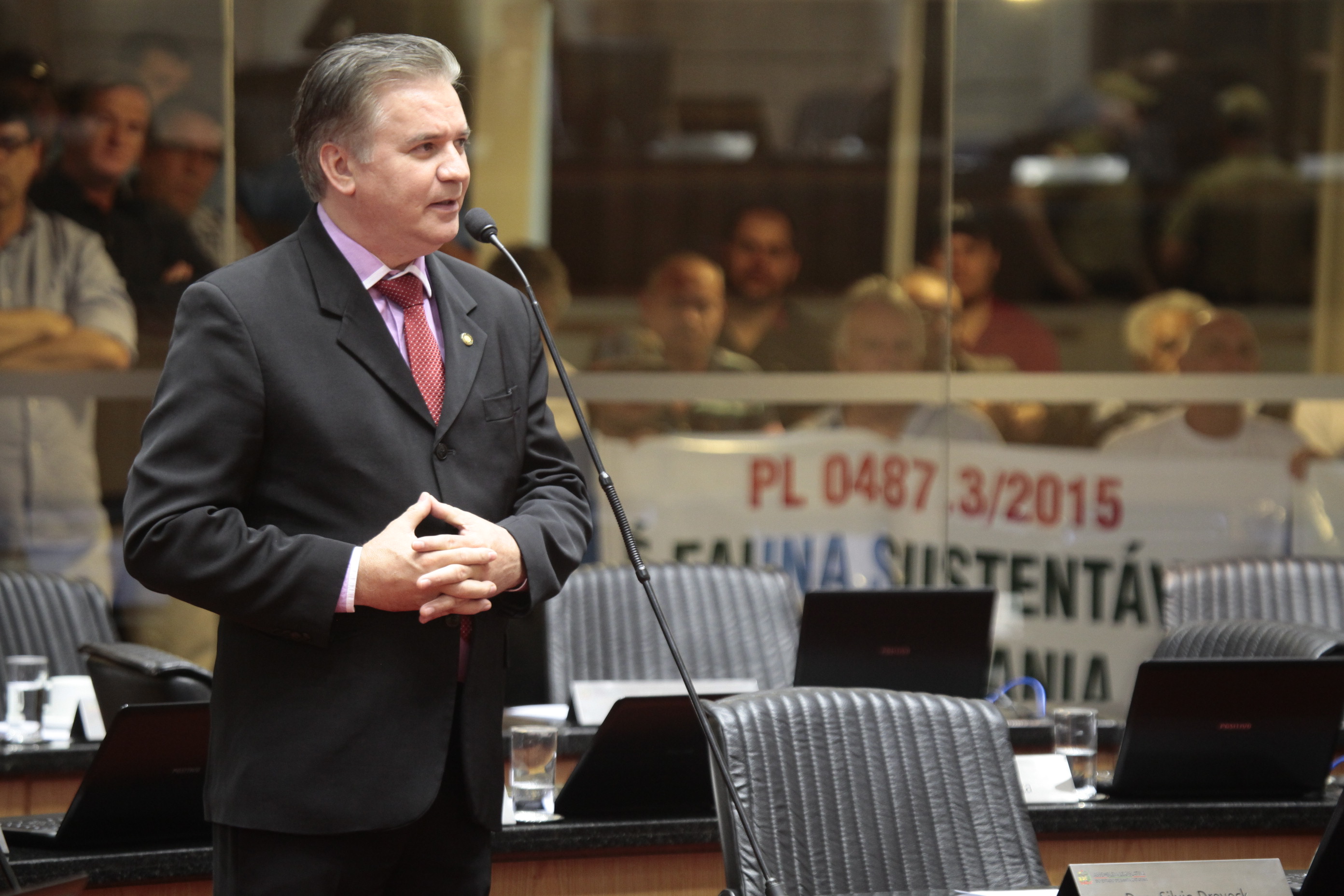 Sessão Ordinária. Deputado César Valduga (PCdoB) - Foto: Miriam Zomer/Agência AL