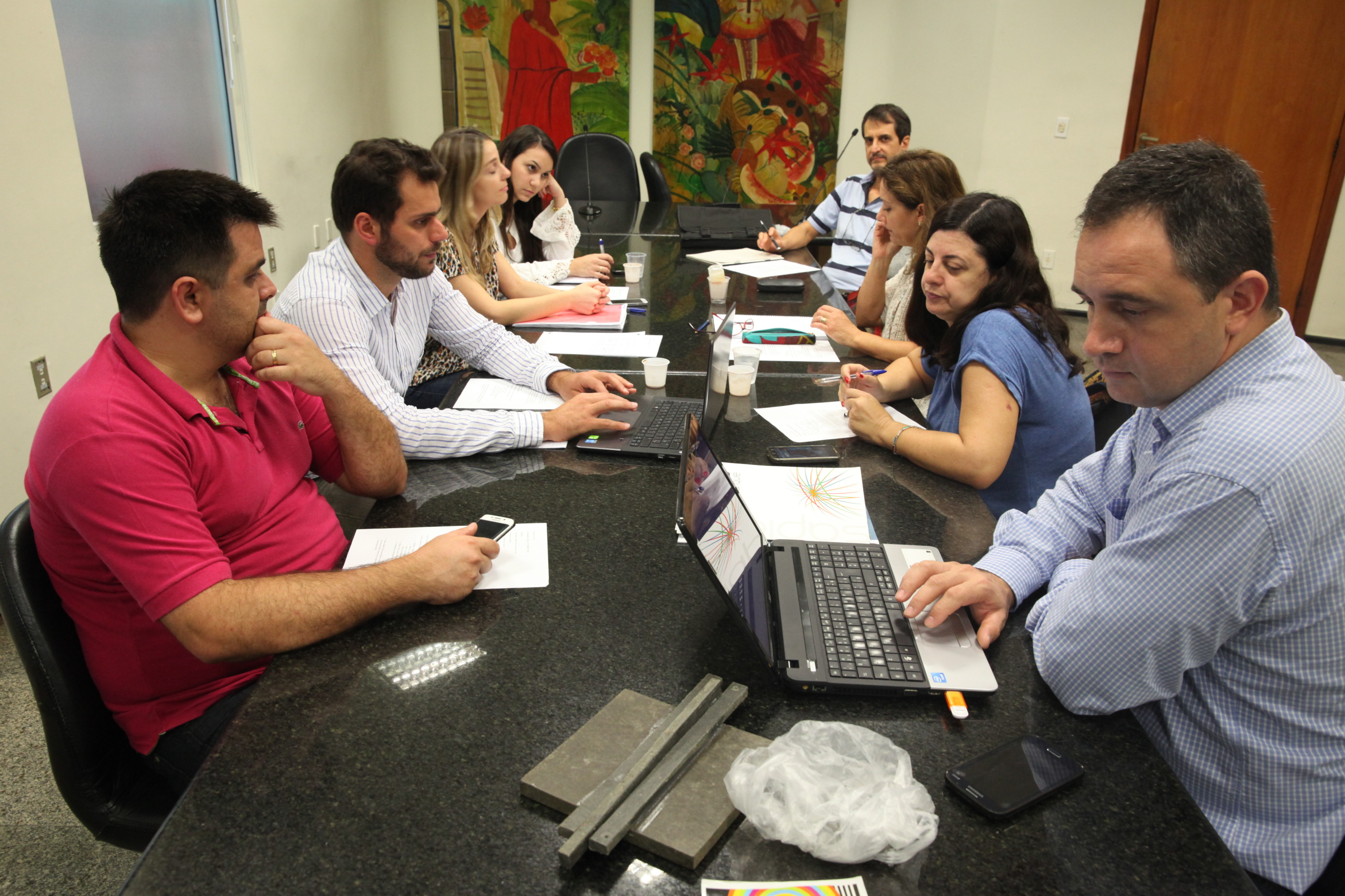 Reunião do Grupo Gestor sobre Resíduos Sólidos. Foto: Eduardo Guedes de Oliveira/Agência AL