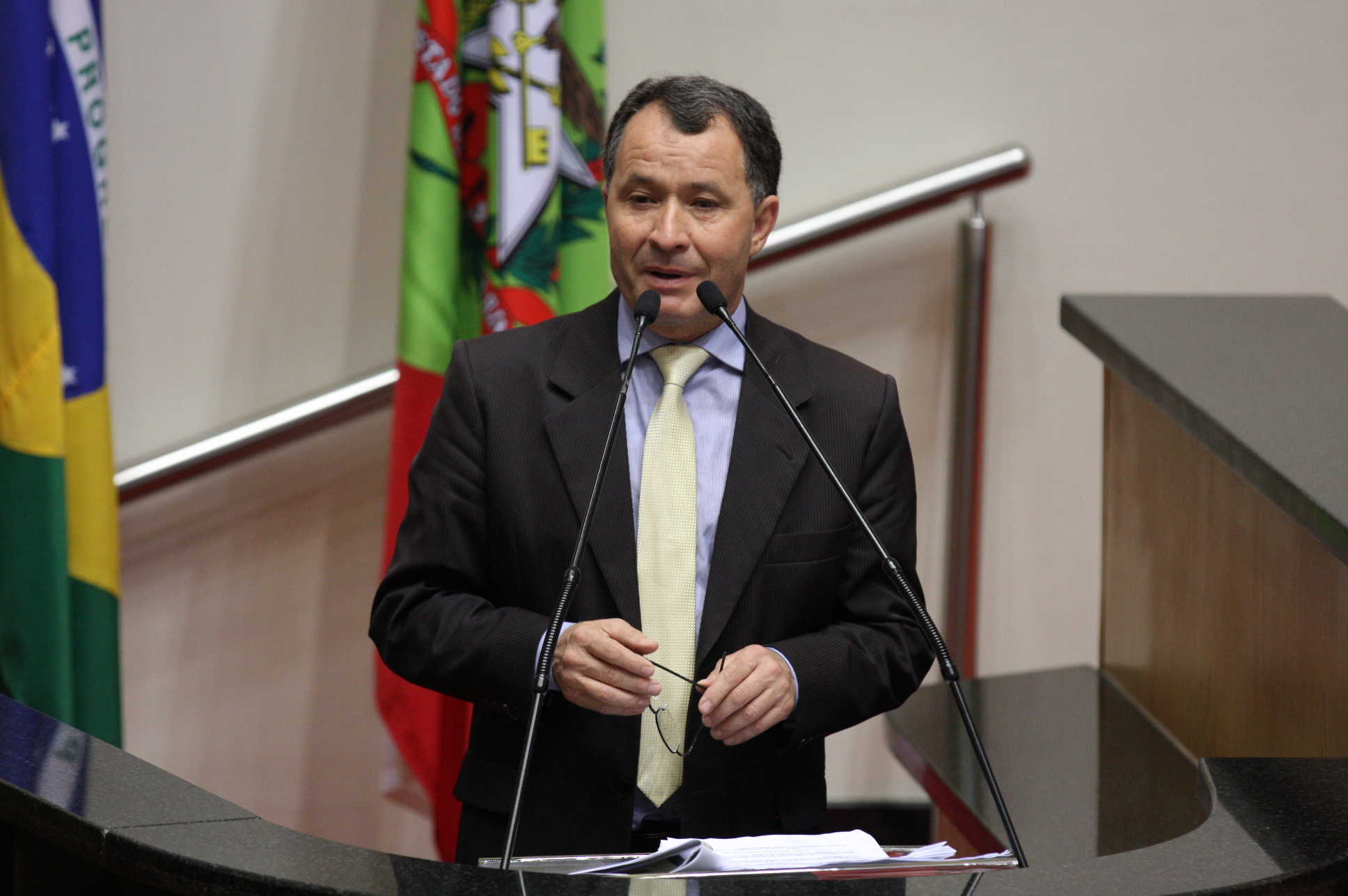 Sessão Ordinária. Deputado Darci de Matos (PSD). Foto: Yuri Santos / Agência AL