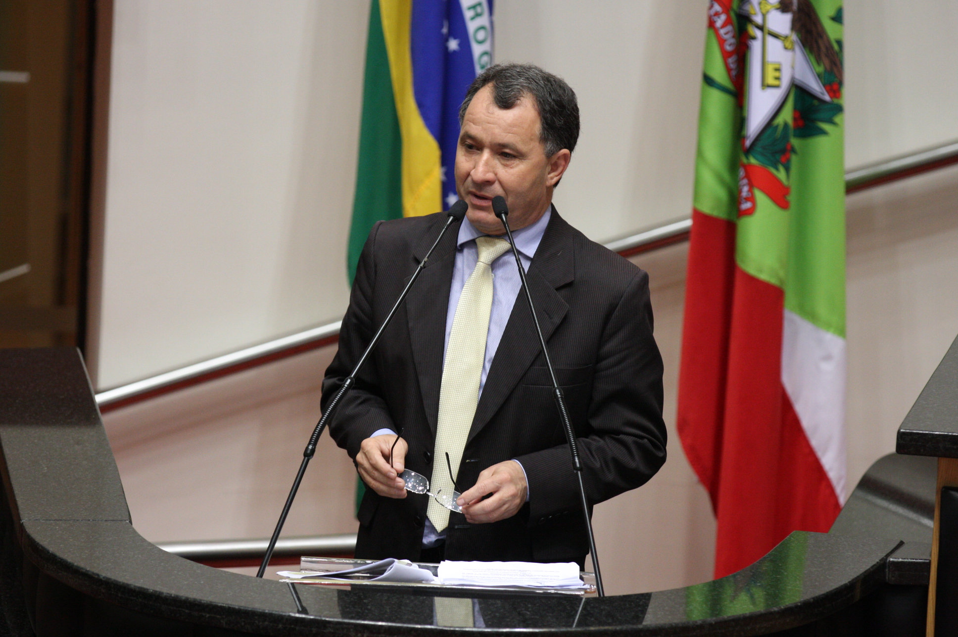 Sessão Ordinária. Deputado Darci de Matos (PSD). Foto: Yuri Santos / Agência AL