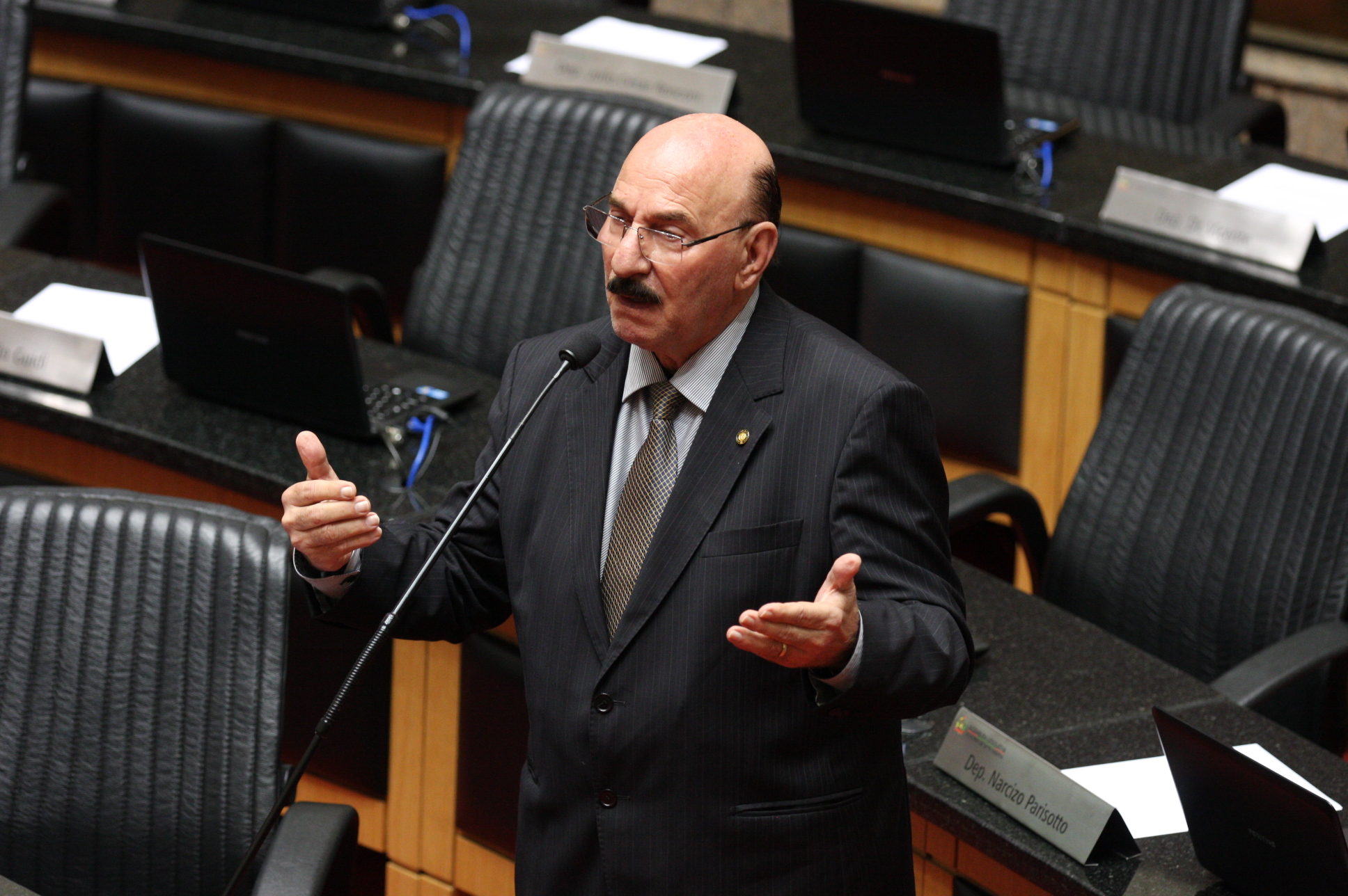 Sessão Ordinária. Deputado Manoel Mota (PMDB). Foto: Yuri Santos / Agência AL