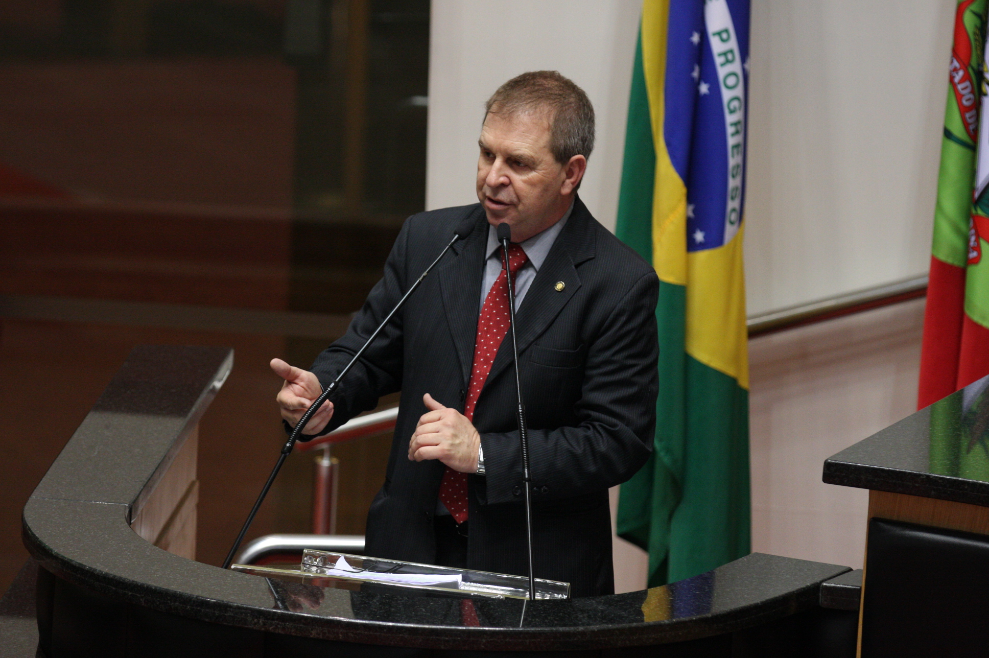 Sessão Ordinária. Deputado Maurício Eskudlark (PSD). Foto: Yuri Santos / Agência AL