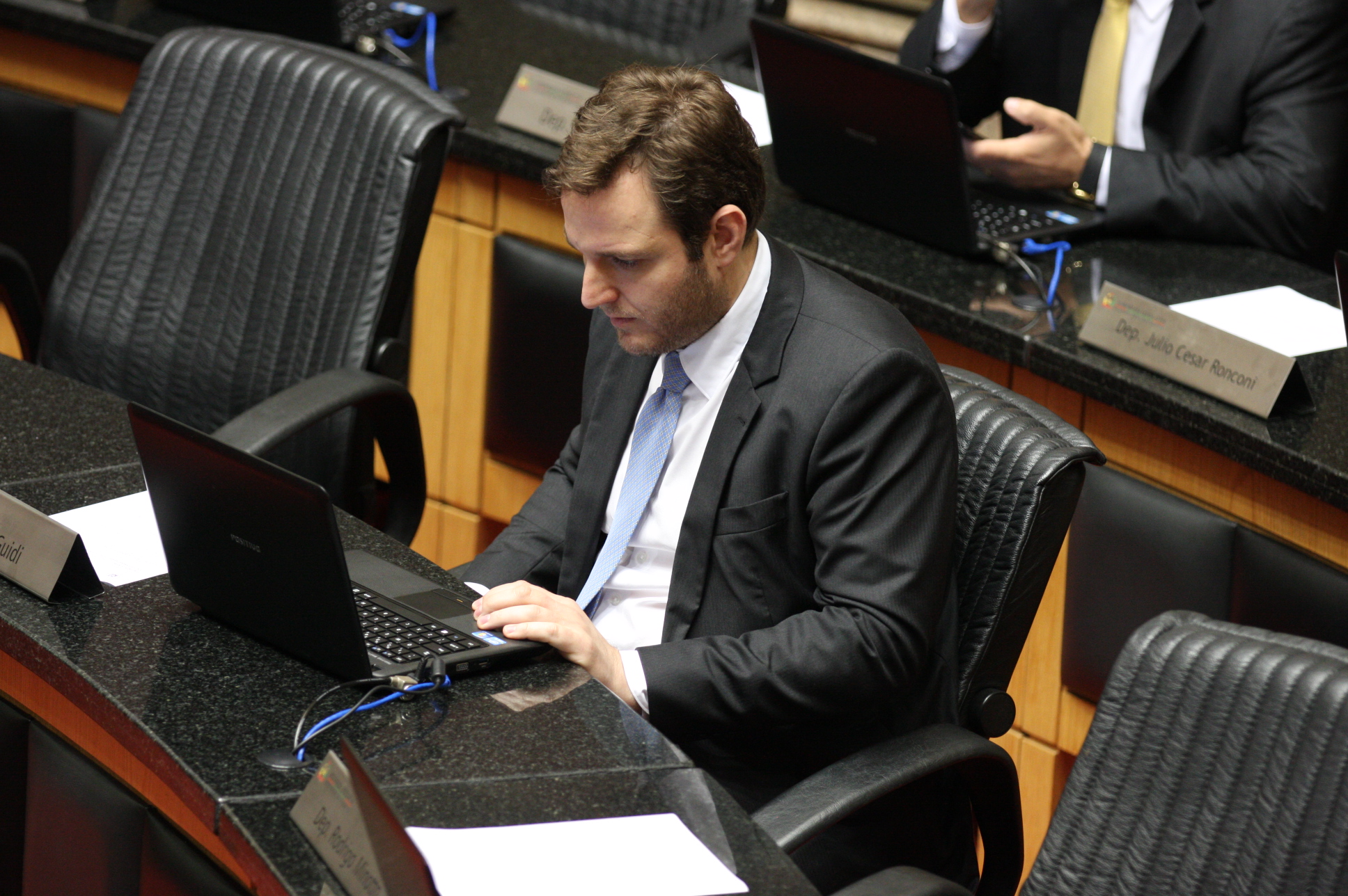 Sessão Ordinária. Deputado Ricardo Guidi (PPS). Foto: Yuri Santos / Agência AL