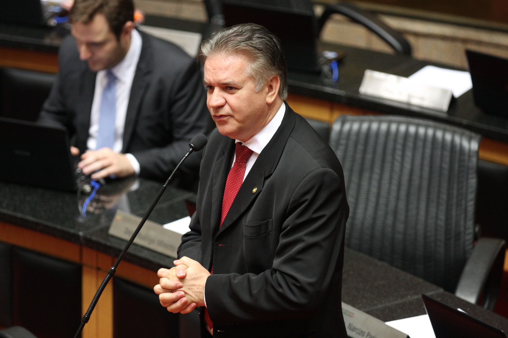 Sessão Ordinária. Deputado César Valduga (PCdoB). Foto: Yuri Santos / Agência AL