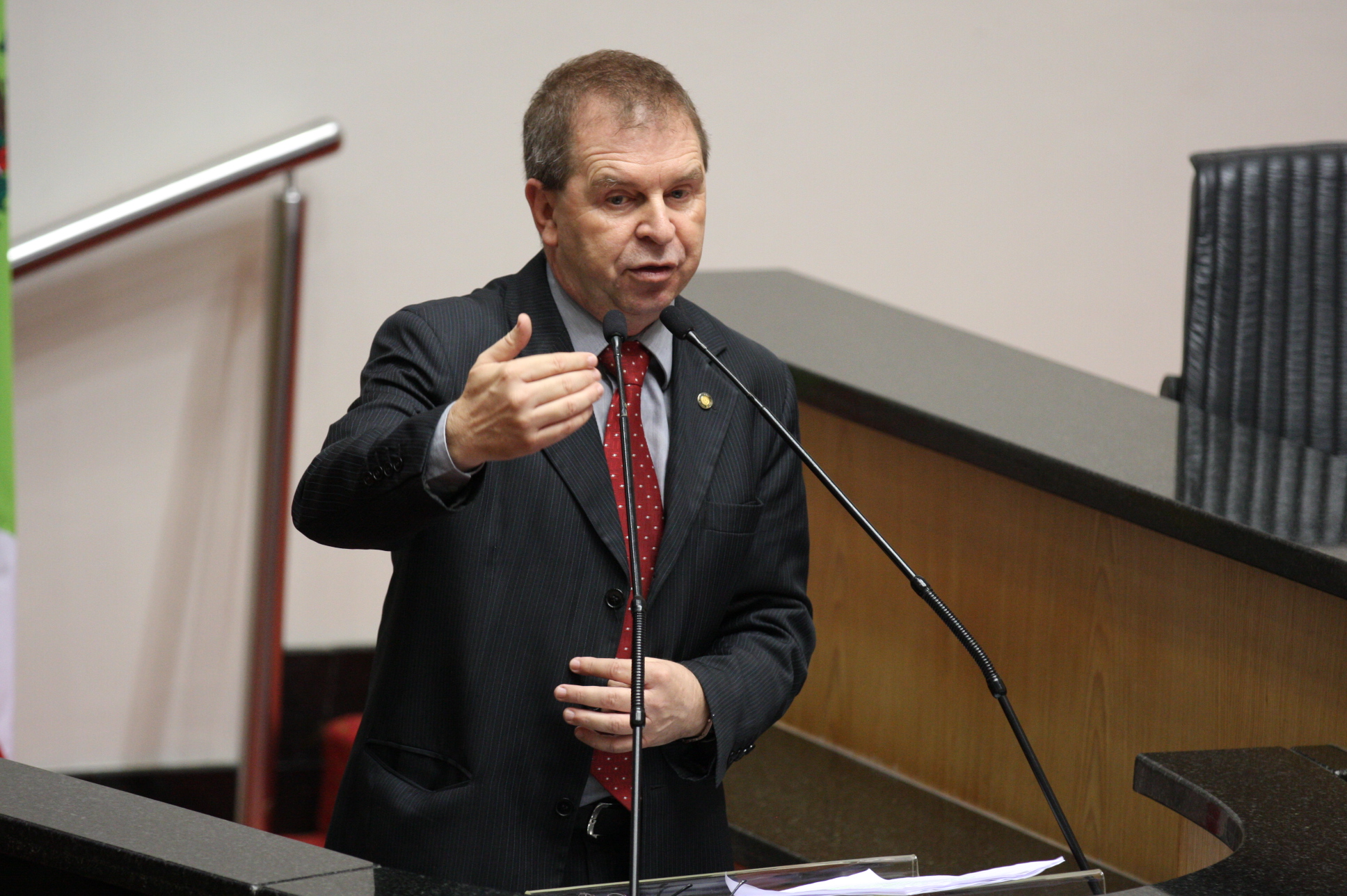 Sessão Ordinária. Deputado Maurício Eskudlark (PSD). Foto: Yuri Santos / Agência AL