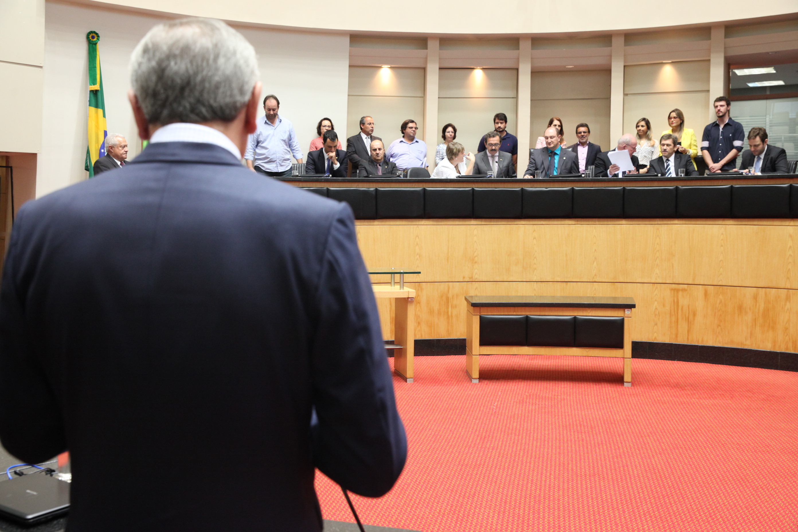 Reunião Conjunta das Comissões de Constituição e Justiça, de Trabalho e de Finanças. Foto: Fábio Queiroz / Agência AL