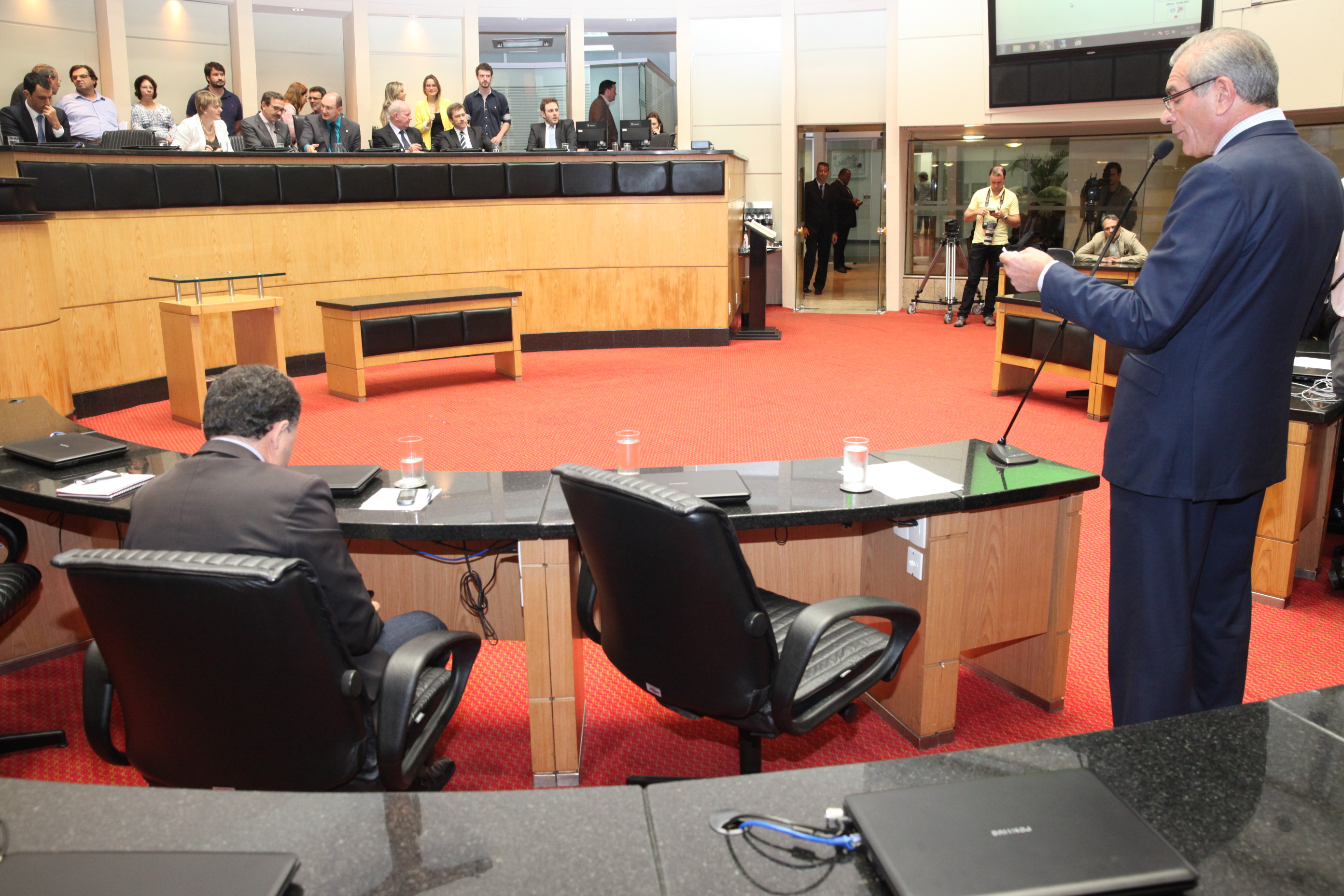 Reunião Conjunta das Comissões de Constituição e Justiça, de Trabalho e de Finanças. Foto: Fábio Queiroz / Agência AL