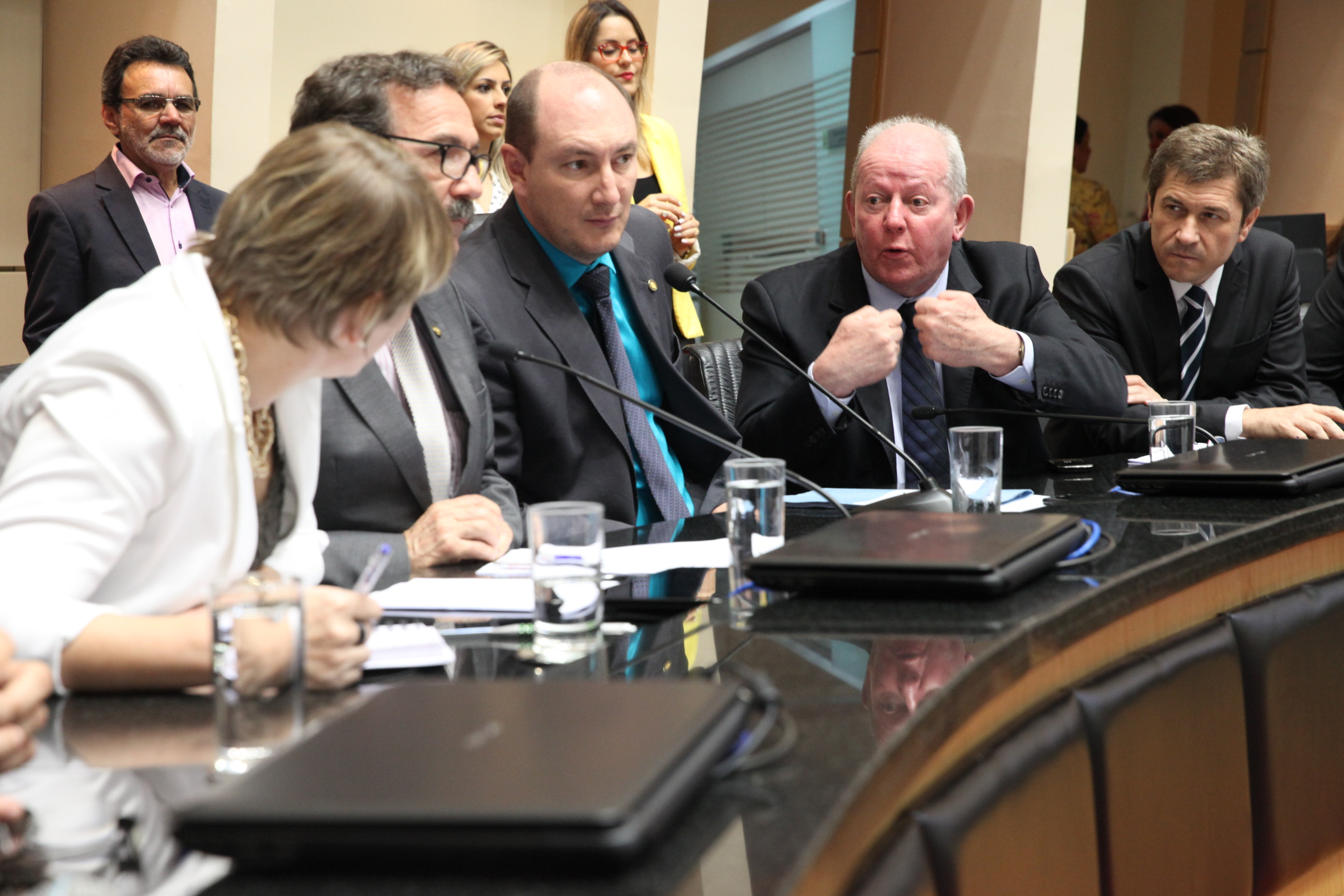Reunião Conjunta das Comissões de Constituição e Justiça, de Trabalho e de Finanças. Foto: Fábio Queiroz / Agência AL