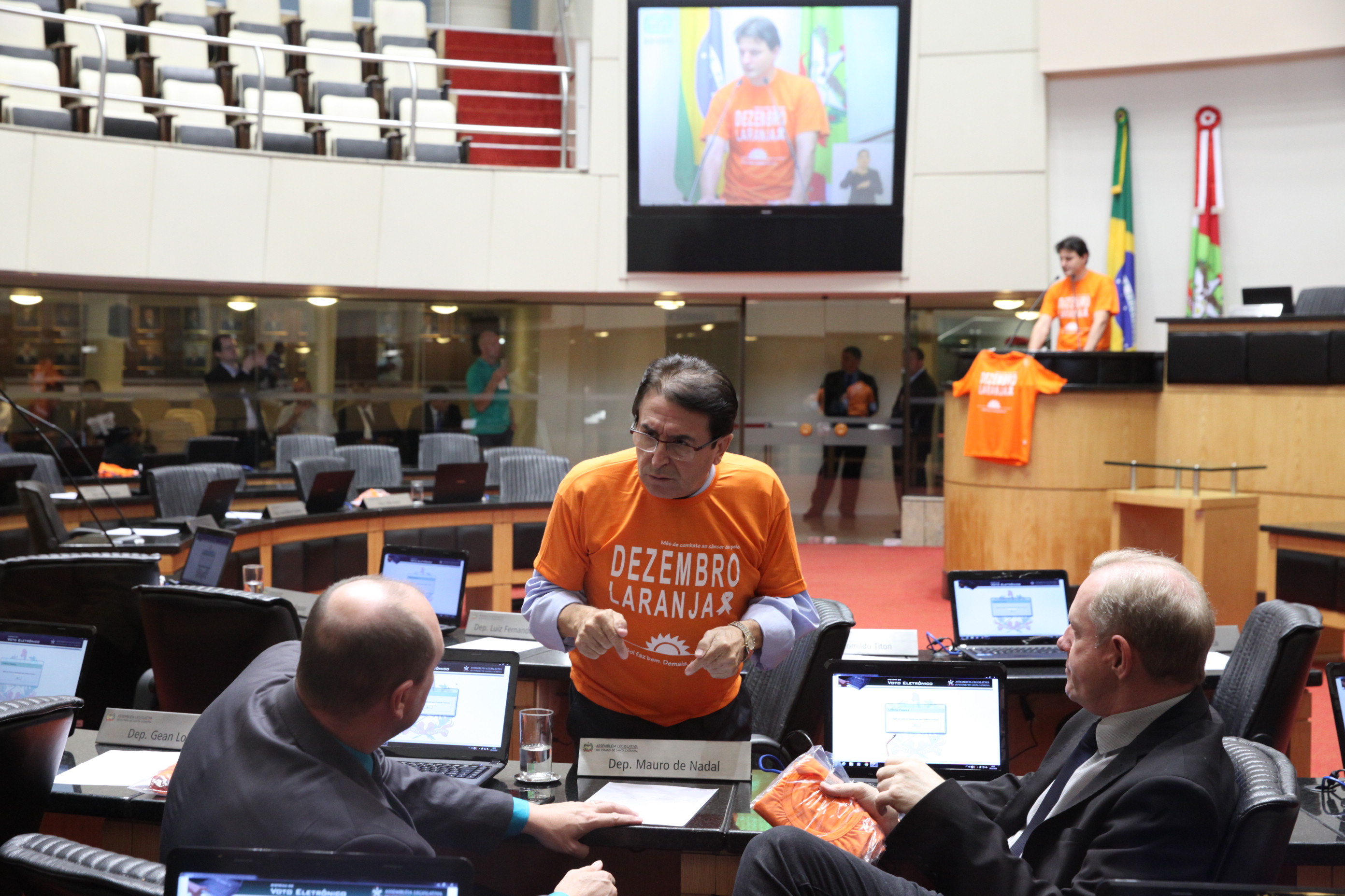 Lançamento da Campanha Dezembro Laranja. Foto: Fábio Queiroz / Agência AL