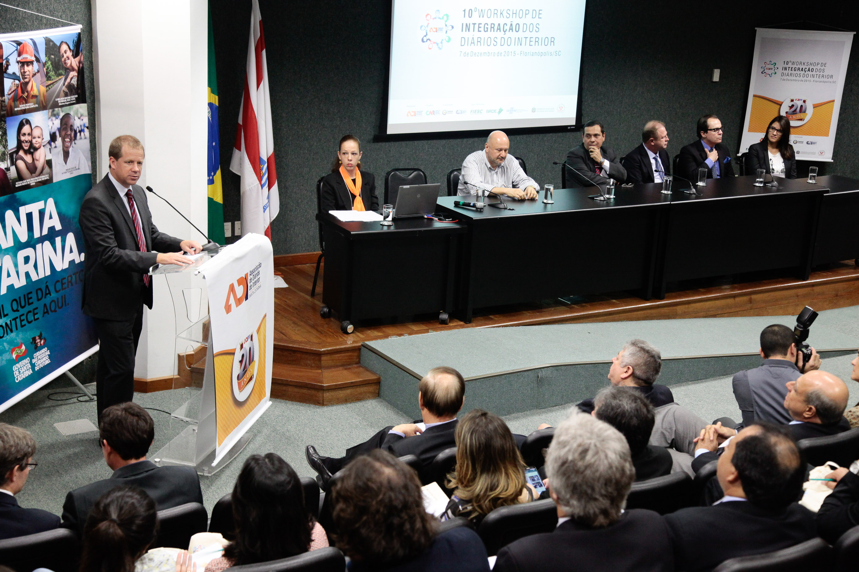 10º Workshop de Integração dos Diários do Interior. Foto: Miriam Zomer/Agência AL