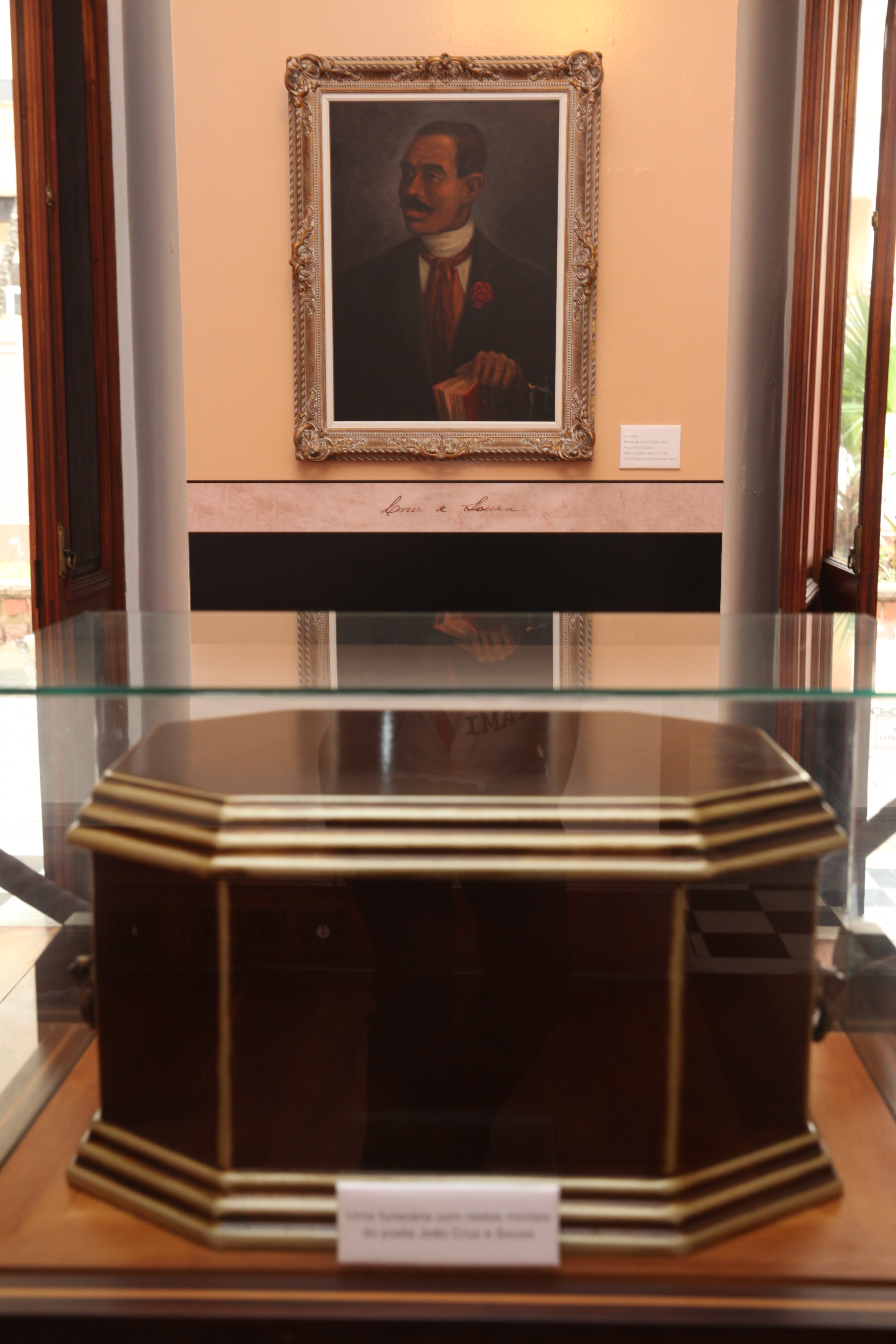 Exposição Cruz e Sousa. Foto: Fábio Queiroz / Agência AL