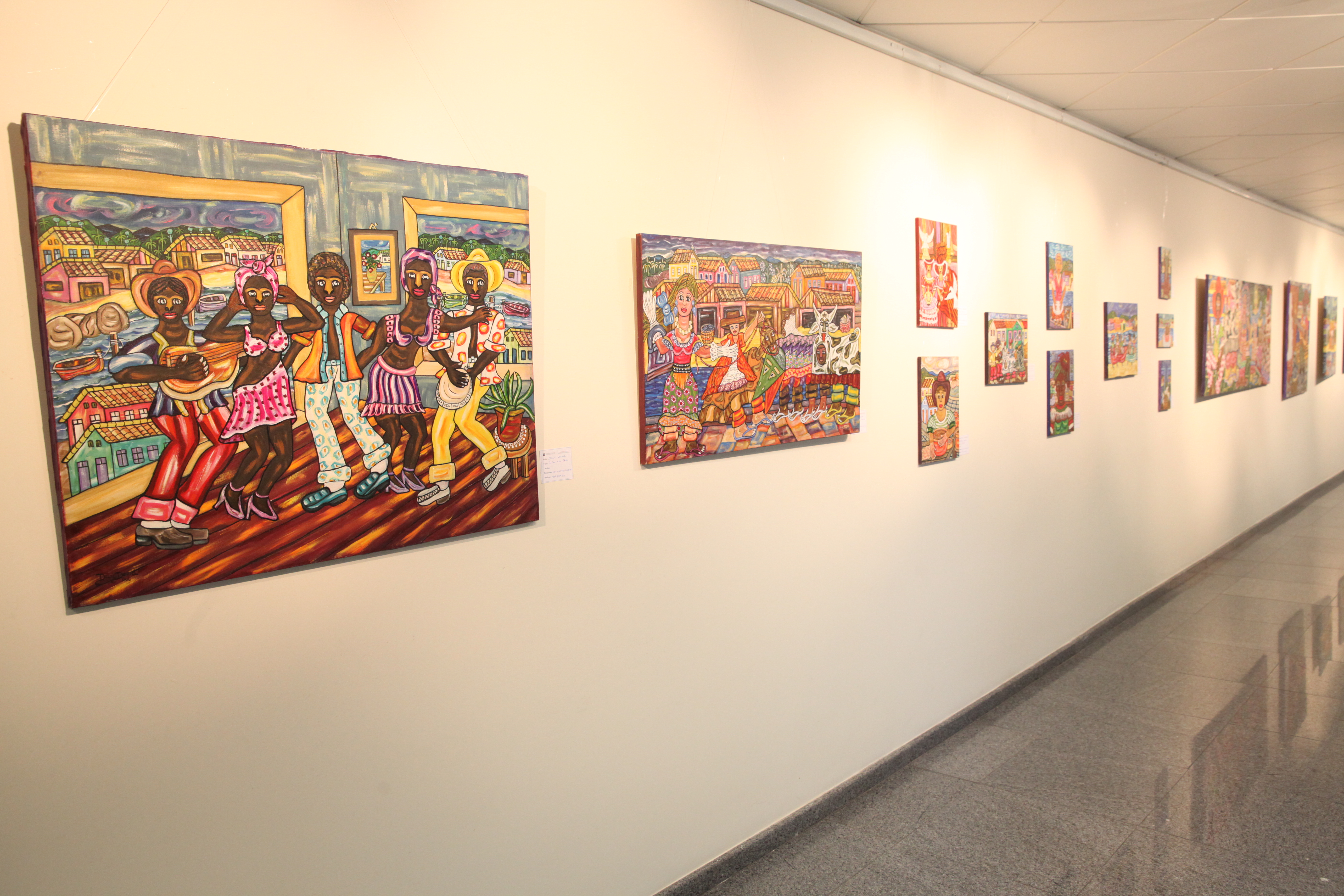 Exposição Cenas do Cotidiano. Foto: Eduardo Guedes / Agência AL