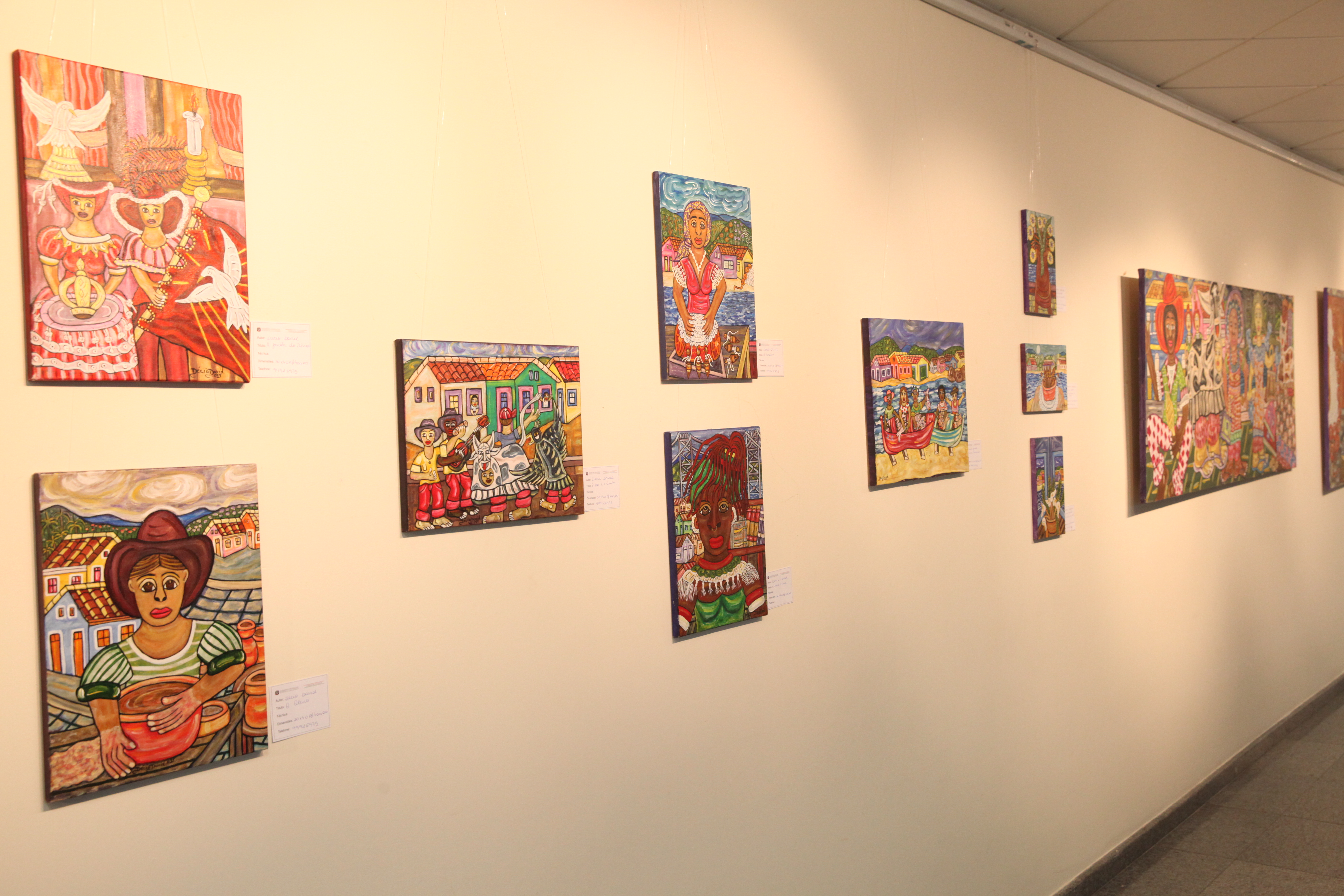 Exposição Cenas do Cotidiano. Foto: Eduardo Guedes / Agência AL