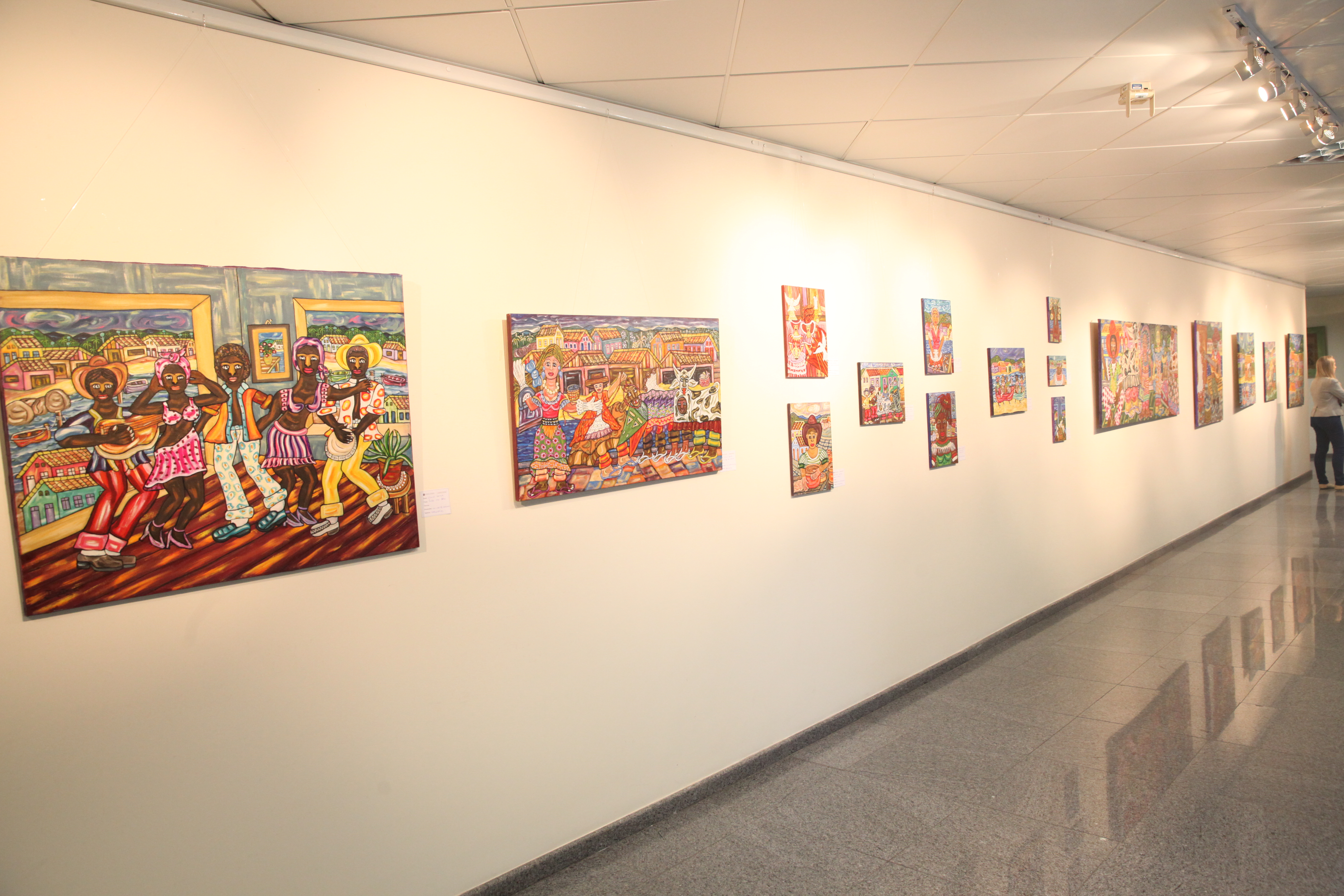 Exposição Cenas do Cotidiano. Foto: Eduardo Guedes / Agência AL