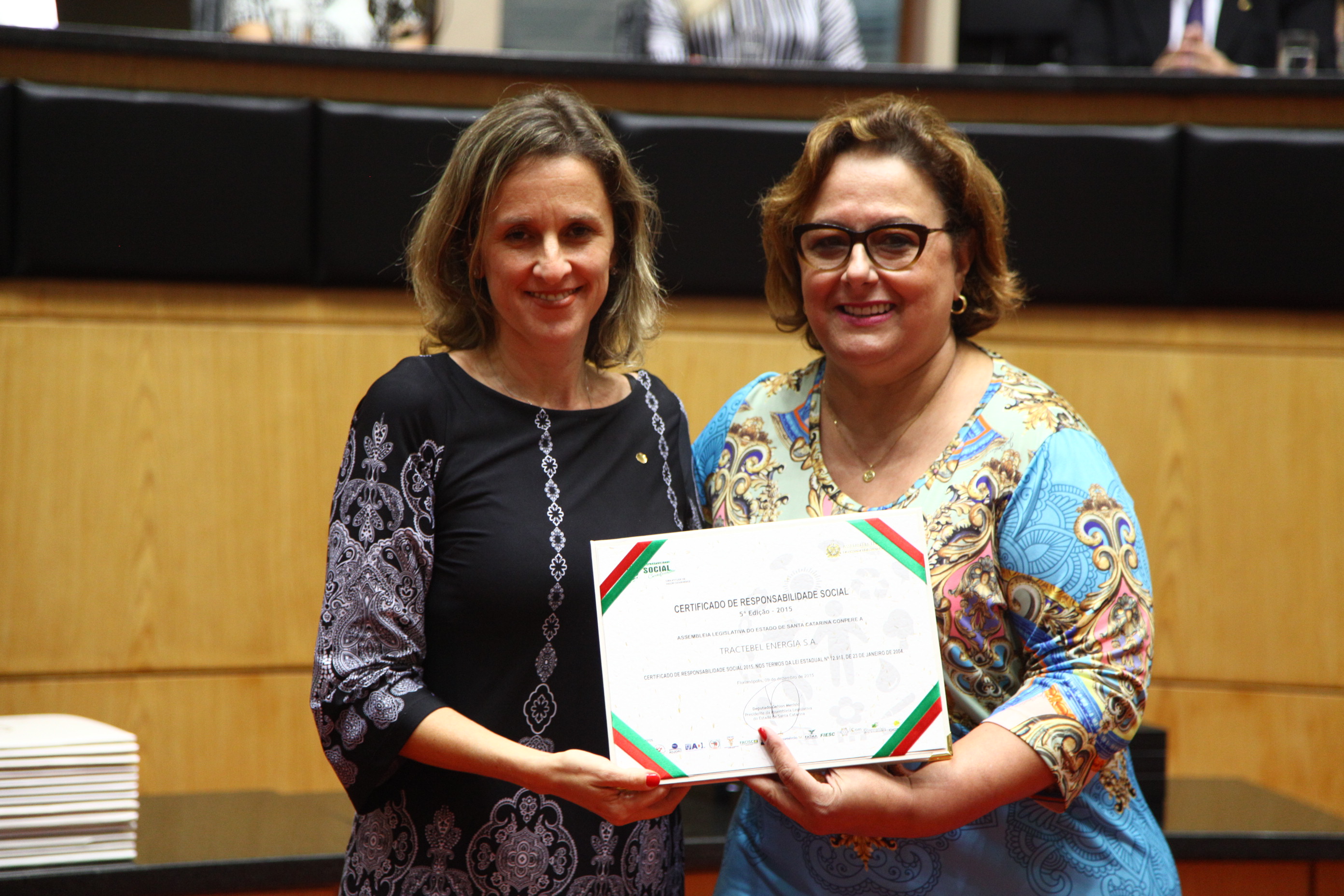 Sessão Especial de Certificação de Responsabilidade Social.