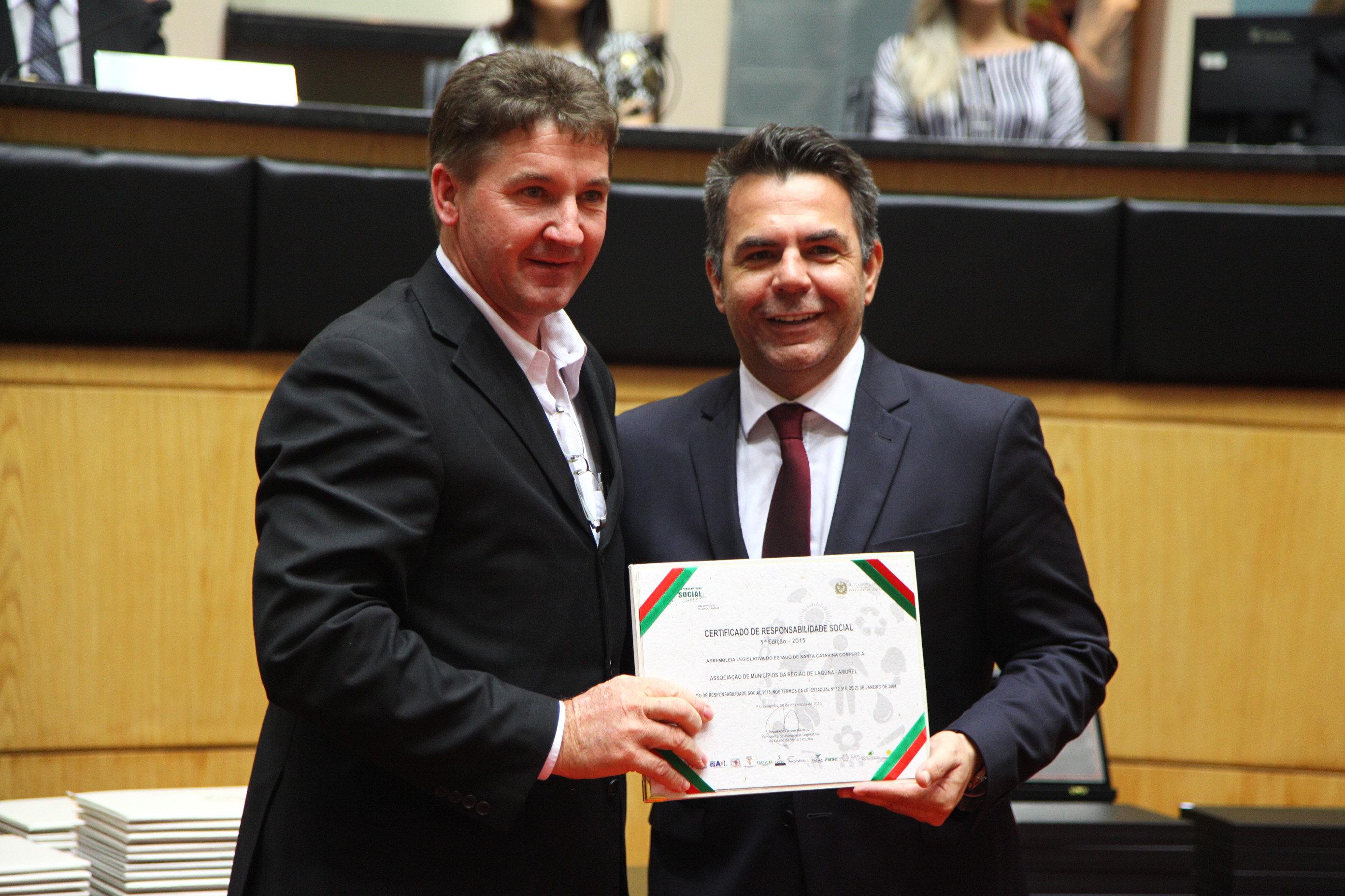 Sessão Especial de Certificação de Responsabilidade Social.