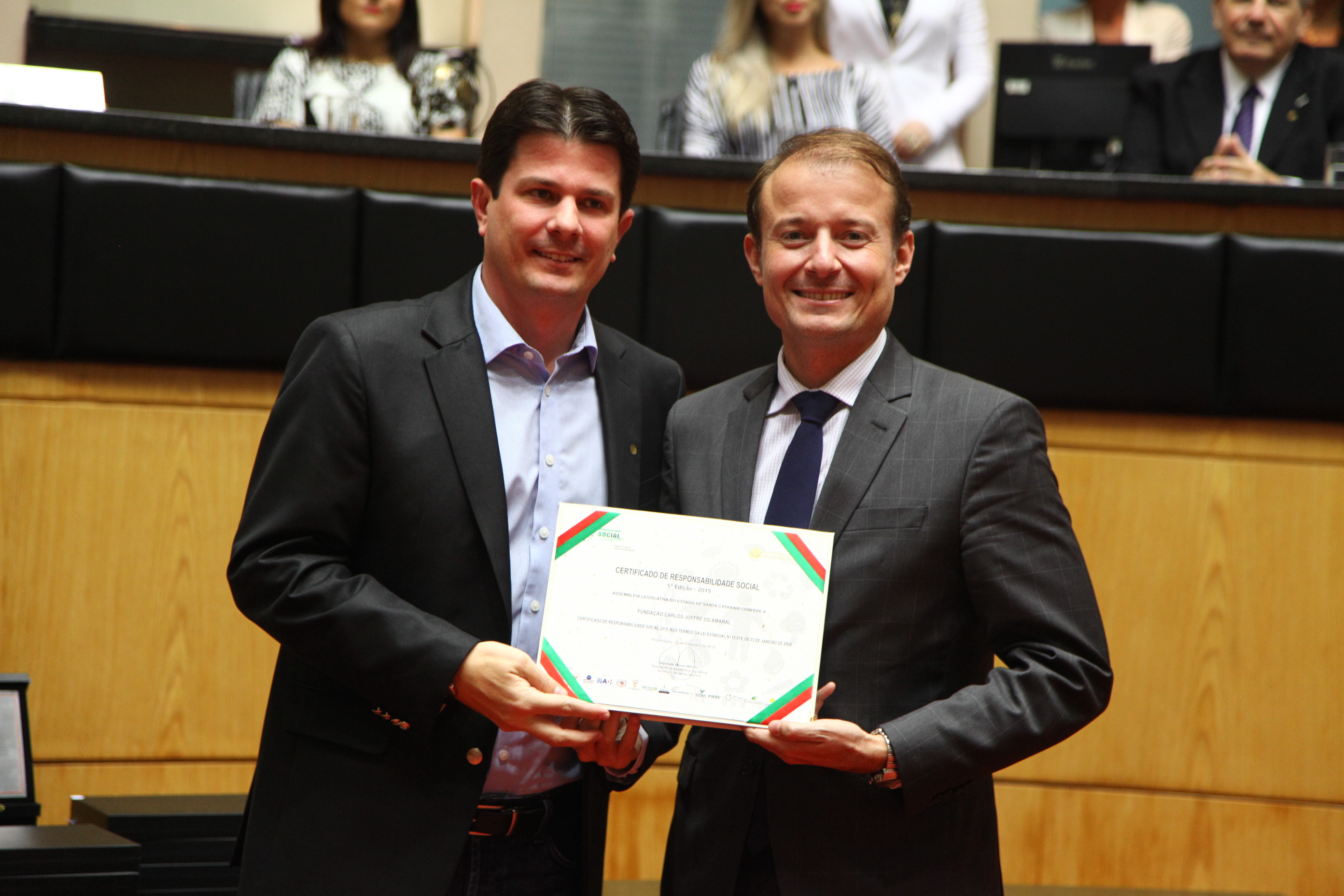 Sessão Especial de Certificação de Responsabilidade Social.
