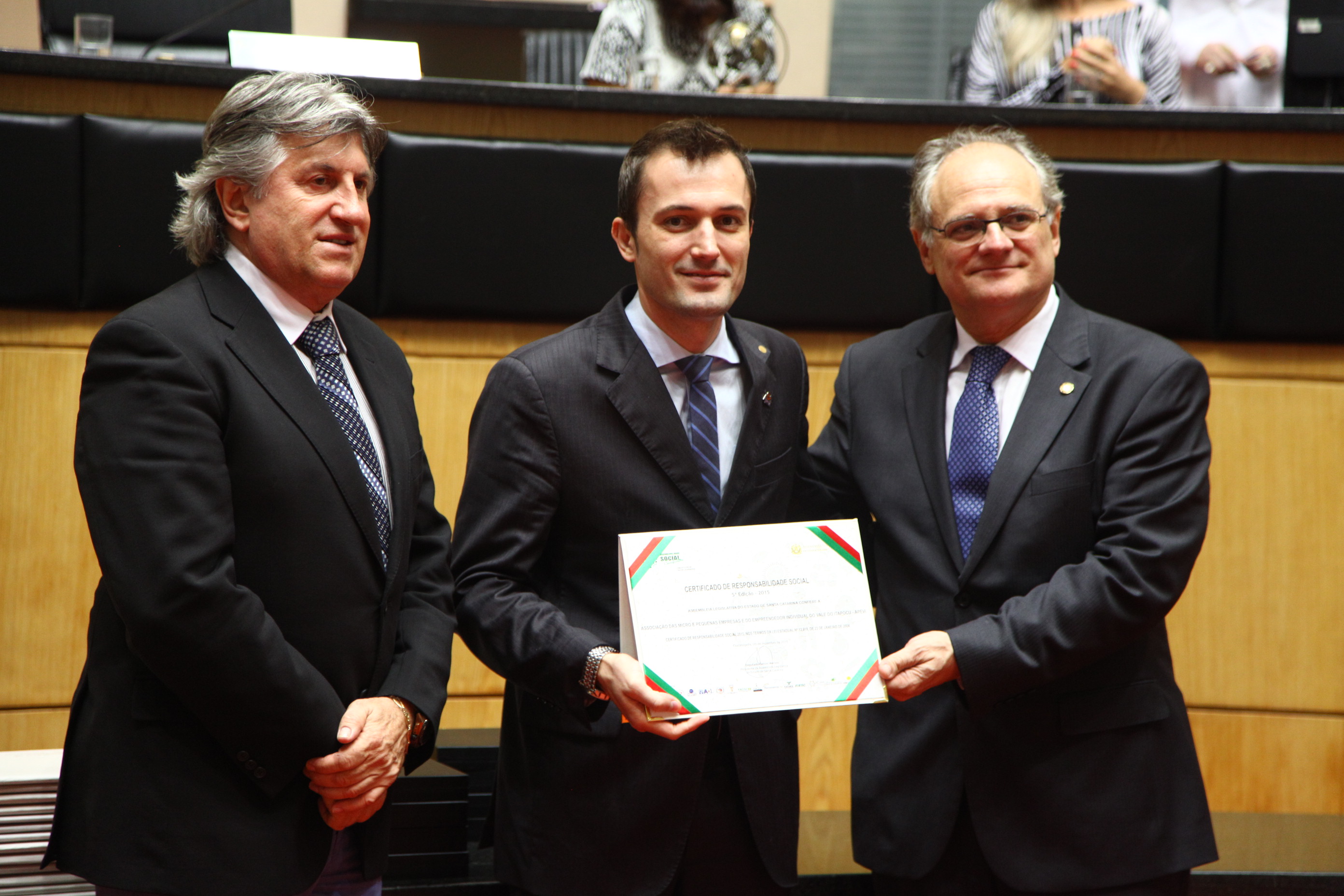 Sessão Especial de Certificação de Responsabilidade Social.