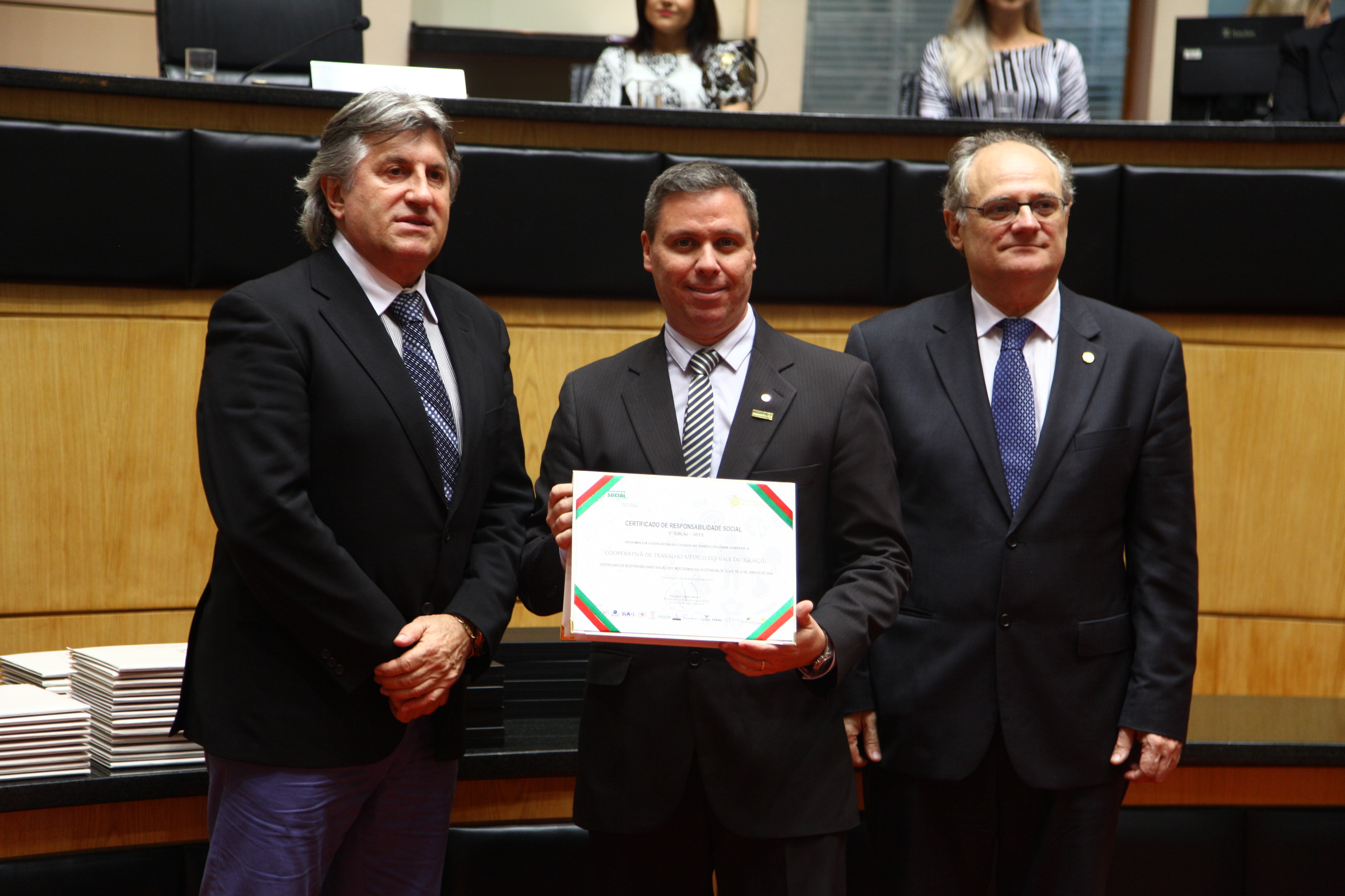 Sessão Especial de Certificação de Responsabilidade Social.
