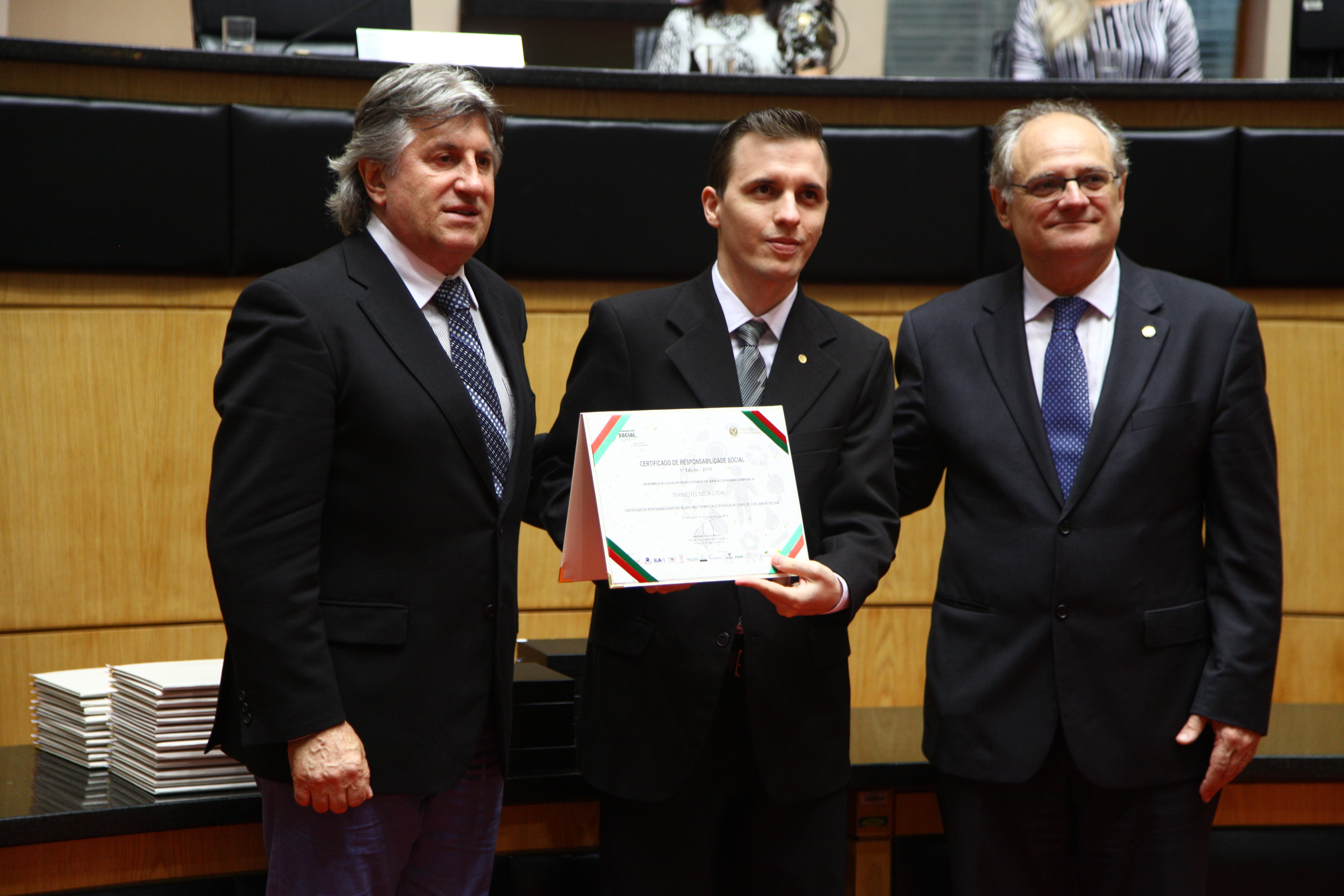 Sessão Especial de Certificação de Responsabilidade Social.