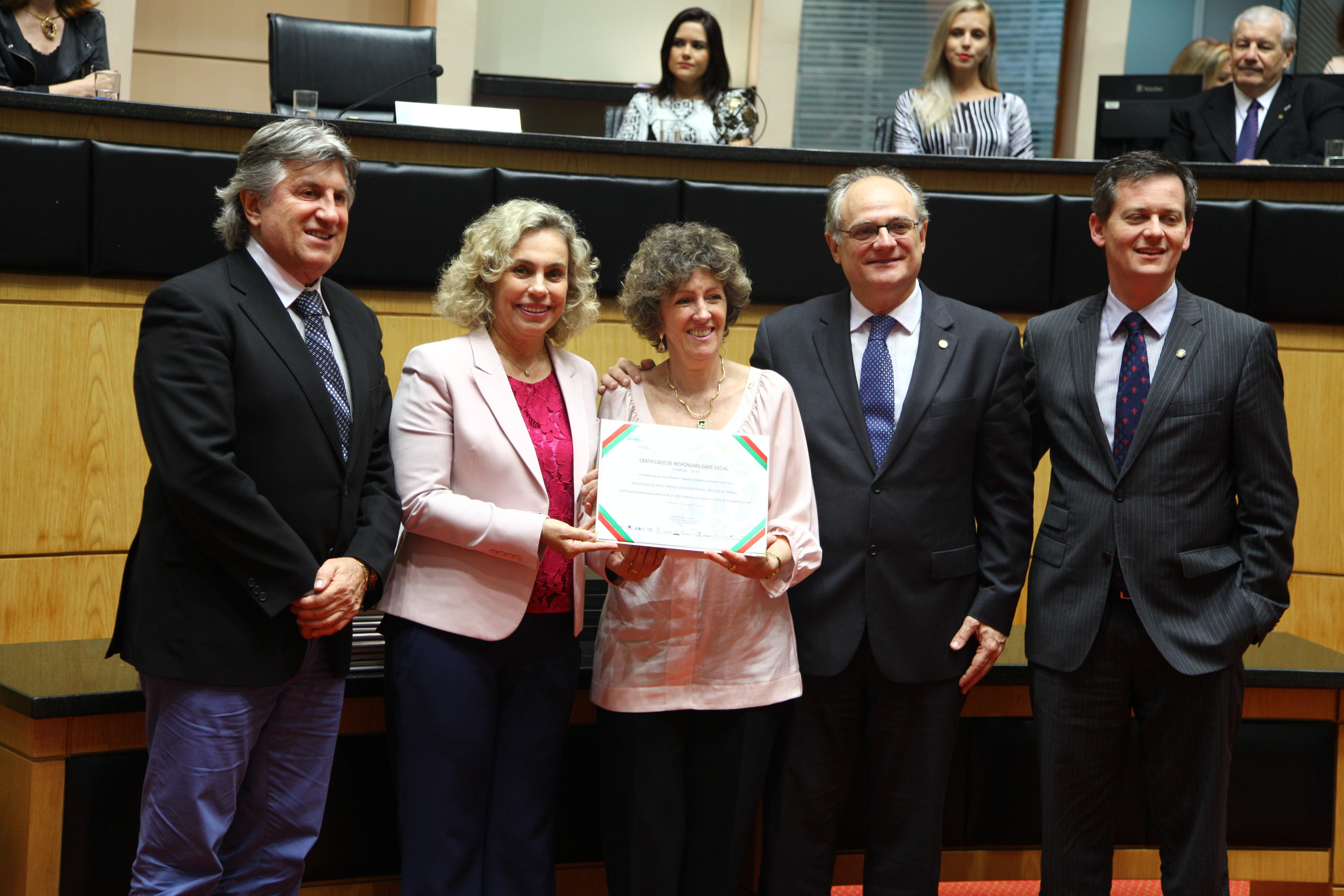 Sessão Especial de Certificação de Responsabilidade Social.
