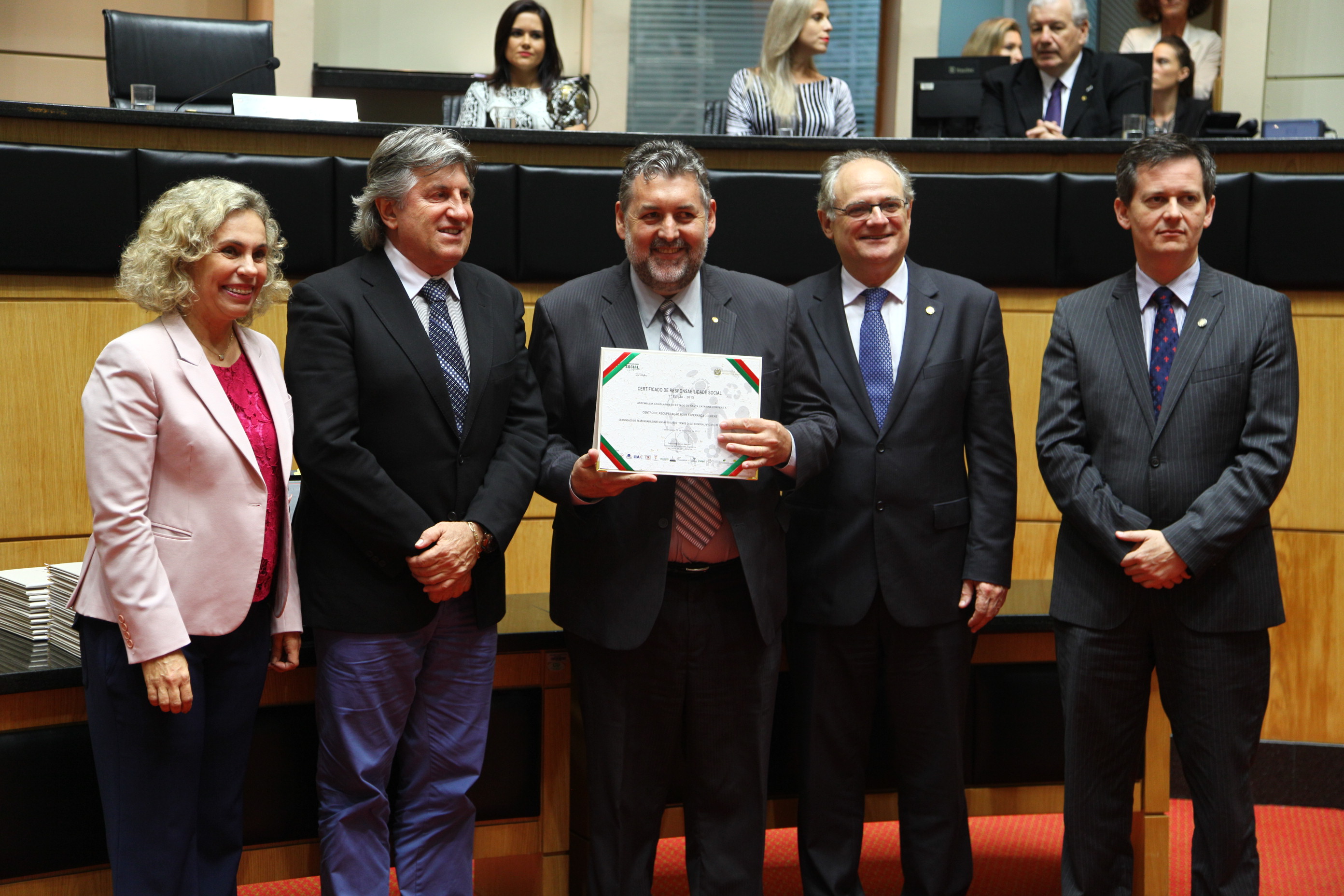 Sessão Especial de Certificação de Responsabilidade Social.
