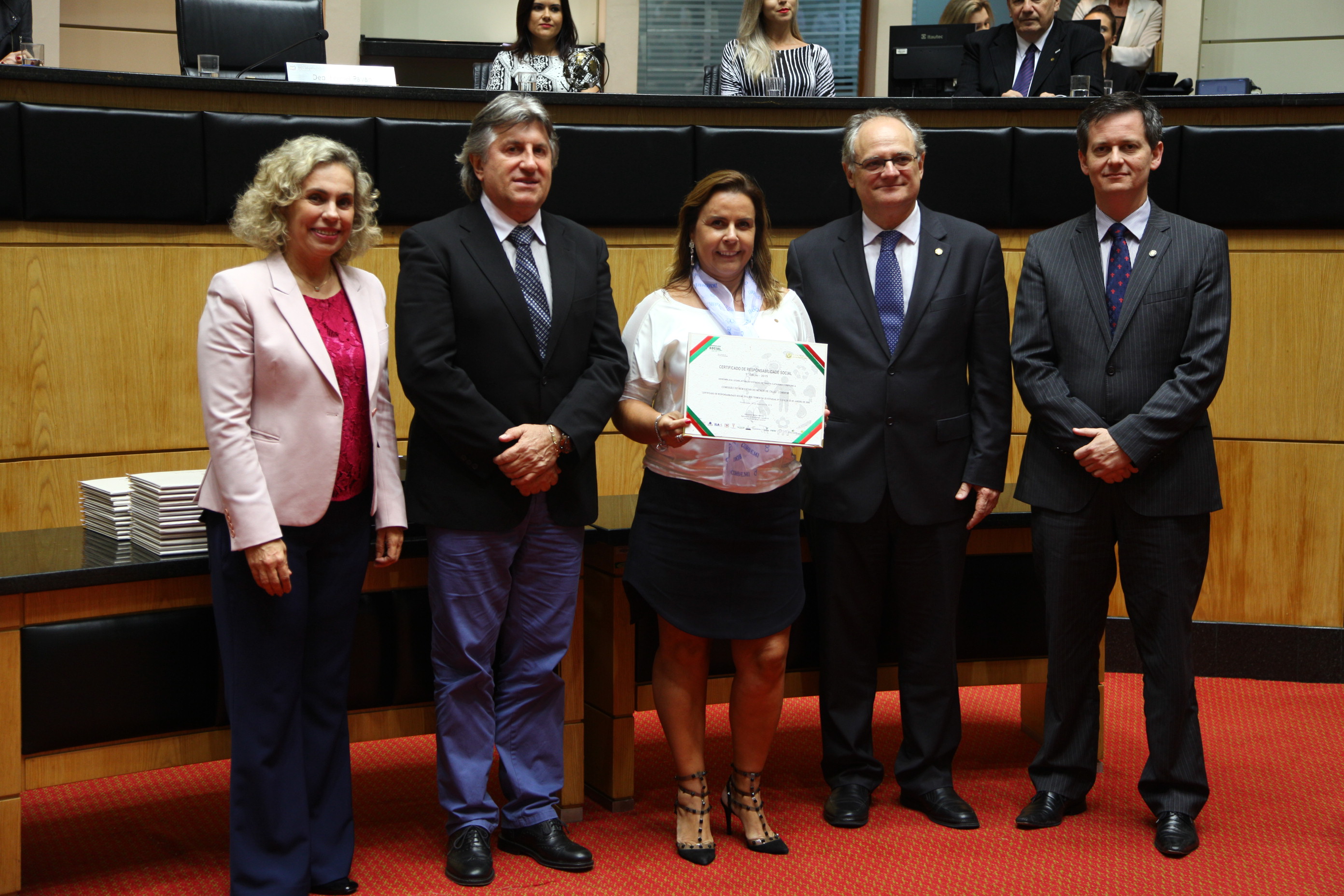 Sessão Especial de Certificação de Responsabilidade Social.