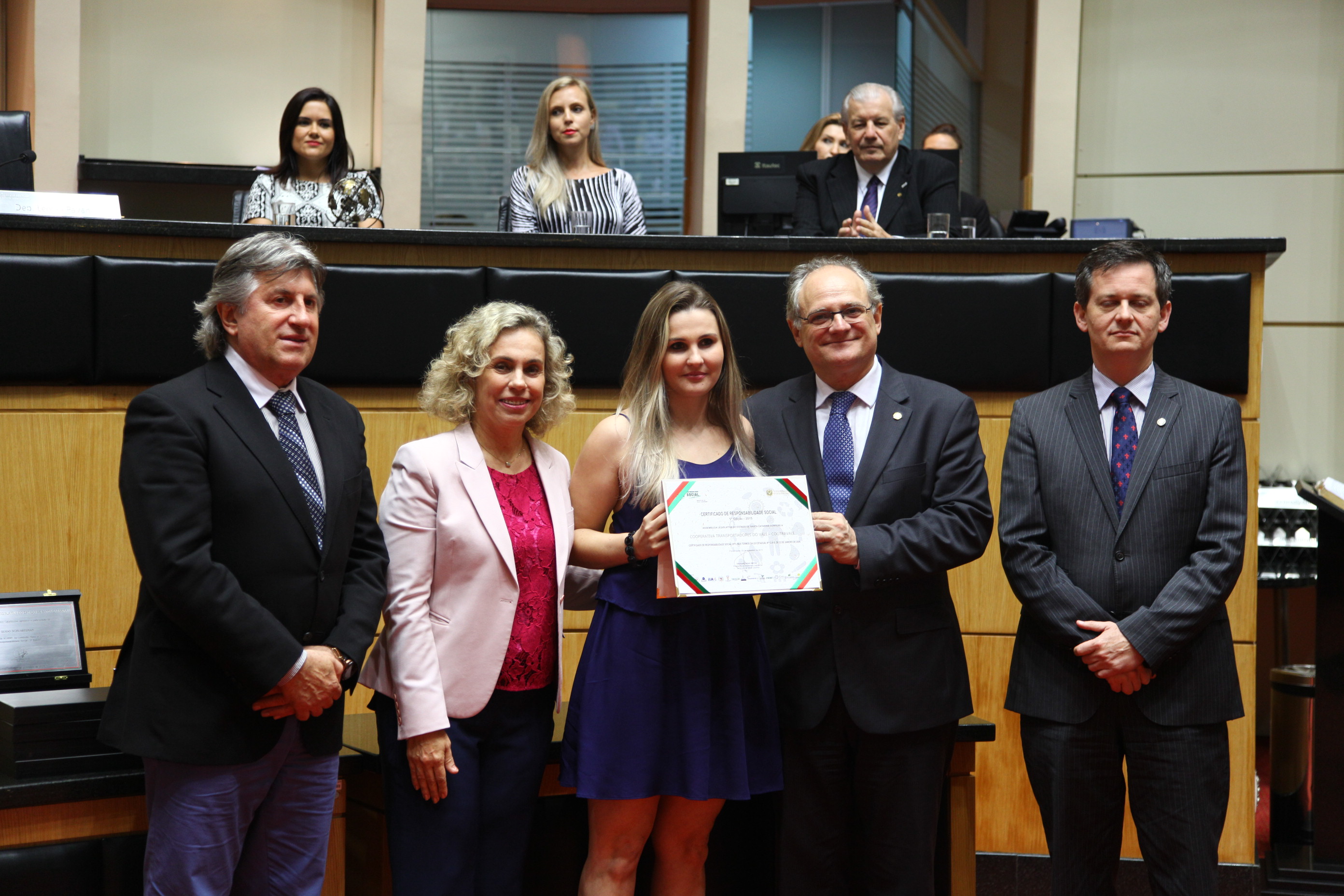 Sessão Especial de Certificação de Responsabilidade Social.