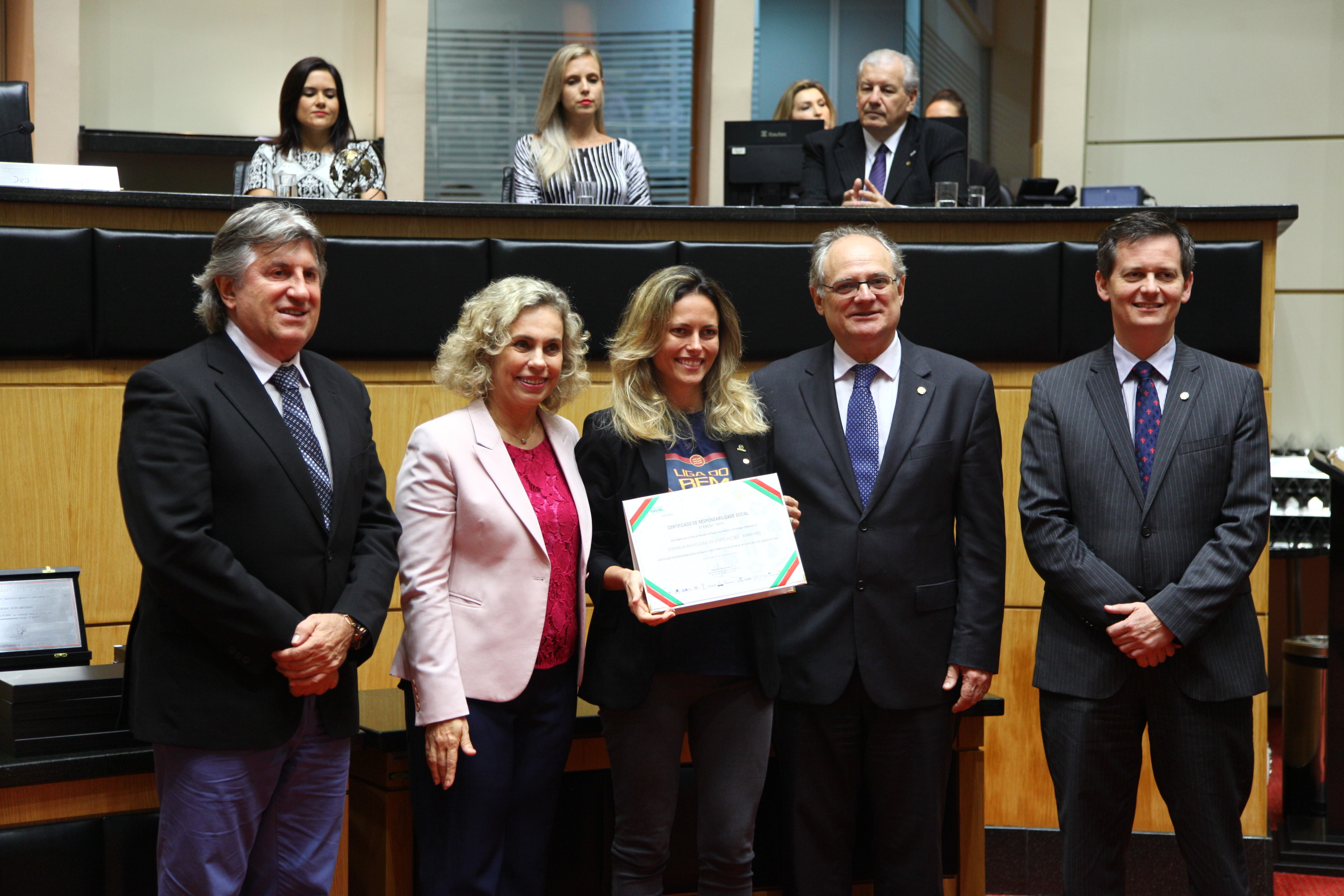 Sessão Especial de Certificação de Responsabilidade Social.